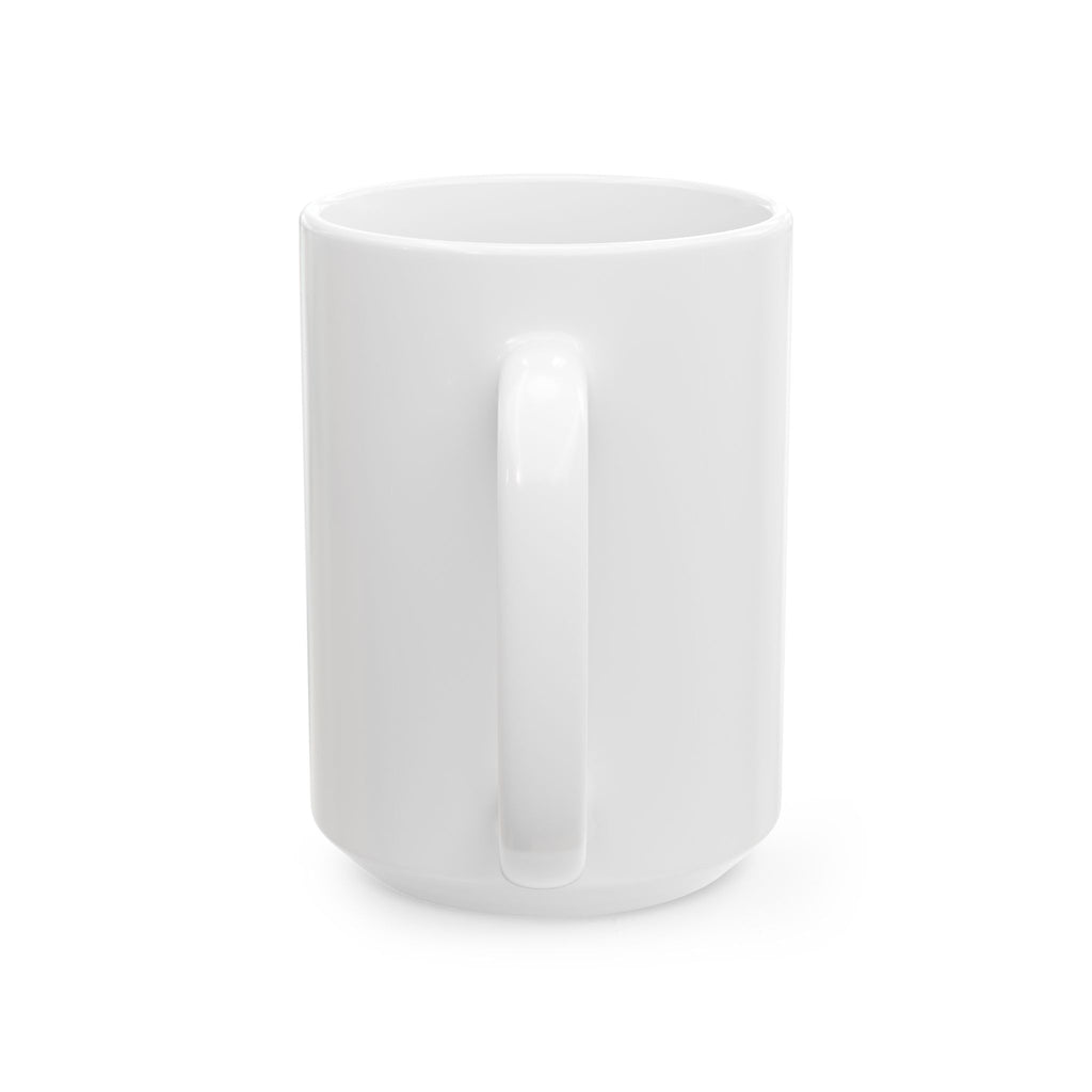 Celebratory Ceramic Mug, Customizable Coffee Cup, Perfect Gift for Events, Motivational Drinkware, Inspirational Mug