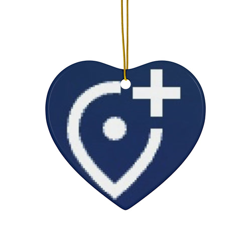 2-Side Print Ceramic Ornaments