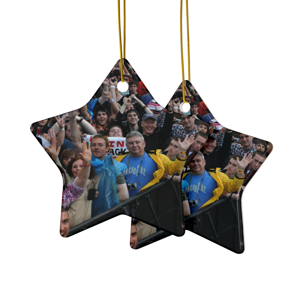 Ceramic Ornaments - 2-Sided Print - 3x3in