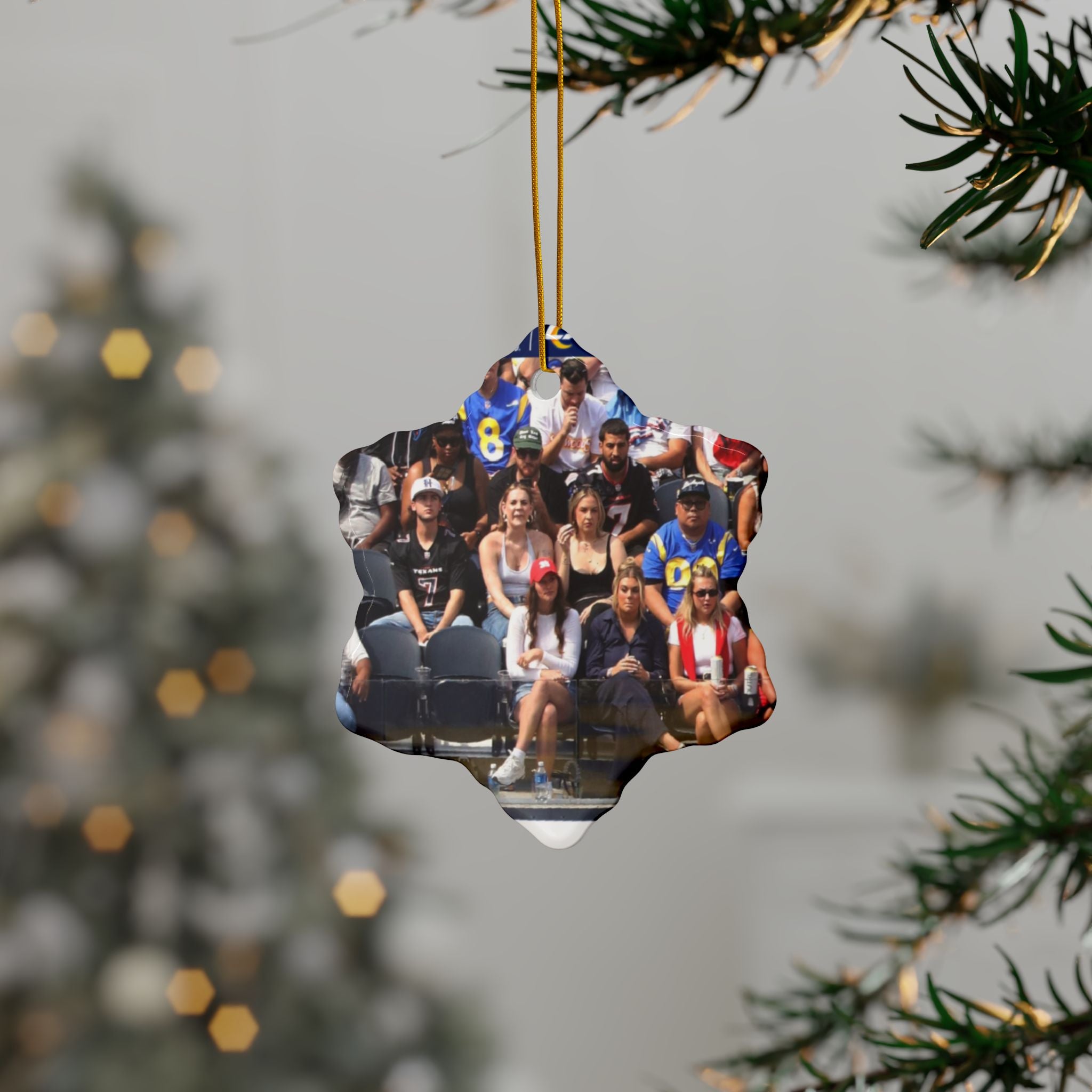 2-Side Print Ceramic Ornaments