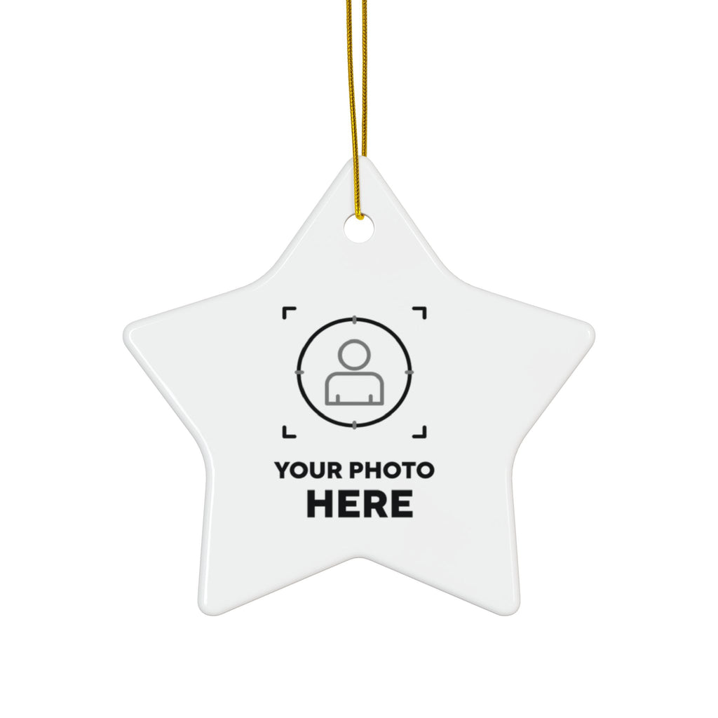 Ceramic Ornaments - 2-Sided Print - 3x3in
