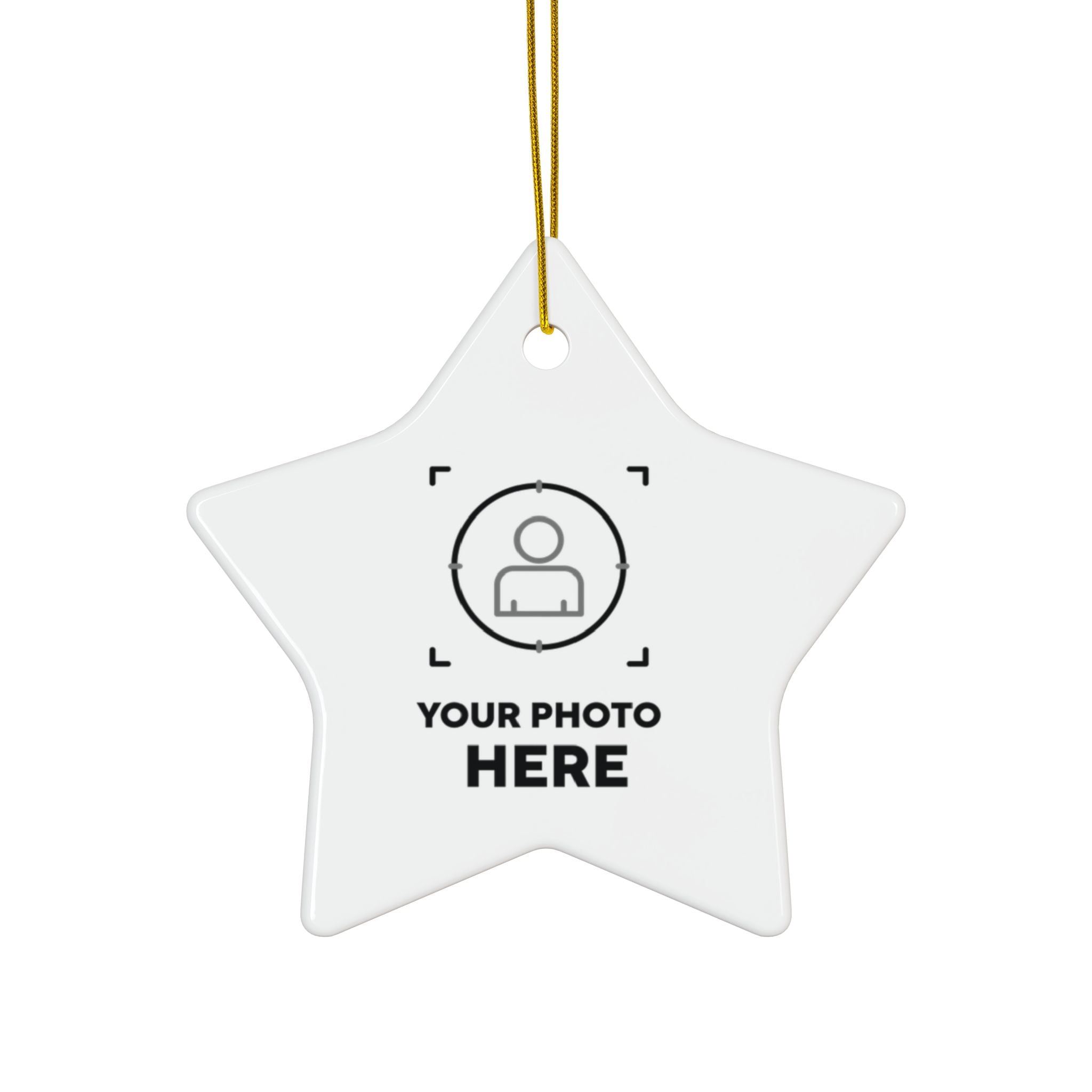 Ceramic Ornaments - 2-Sided Print - 3x3in