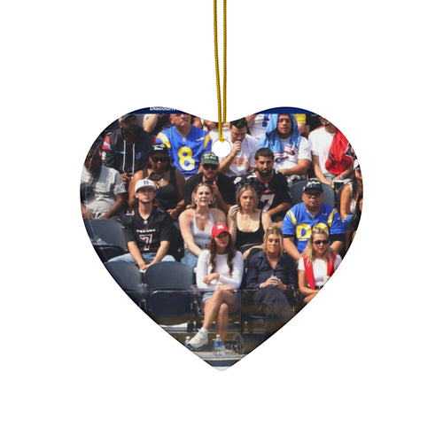 2-Side Print Ceramic Ornaments