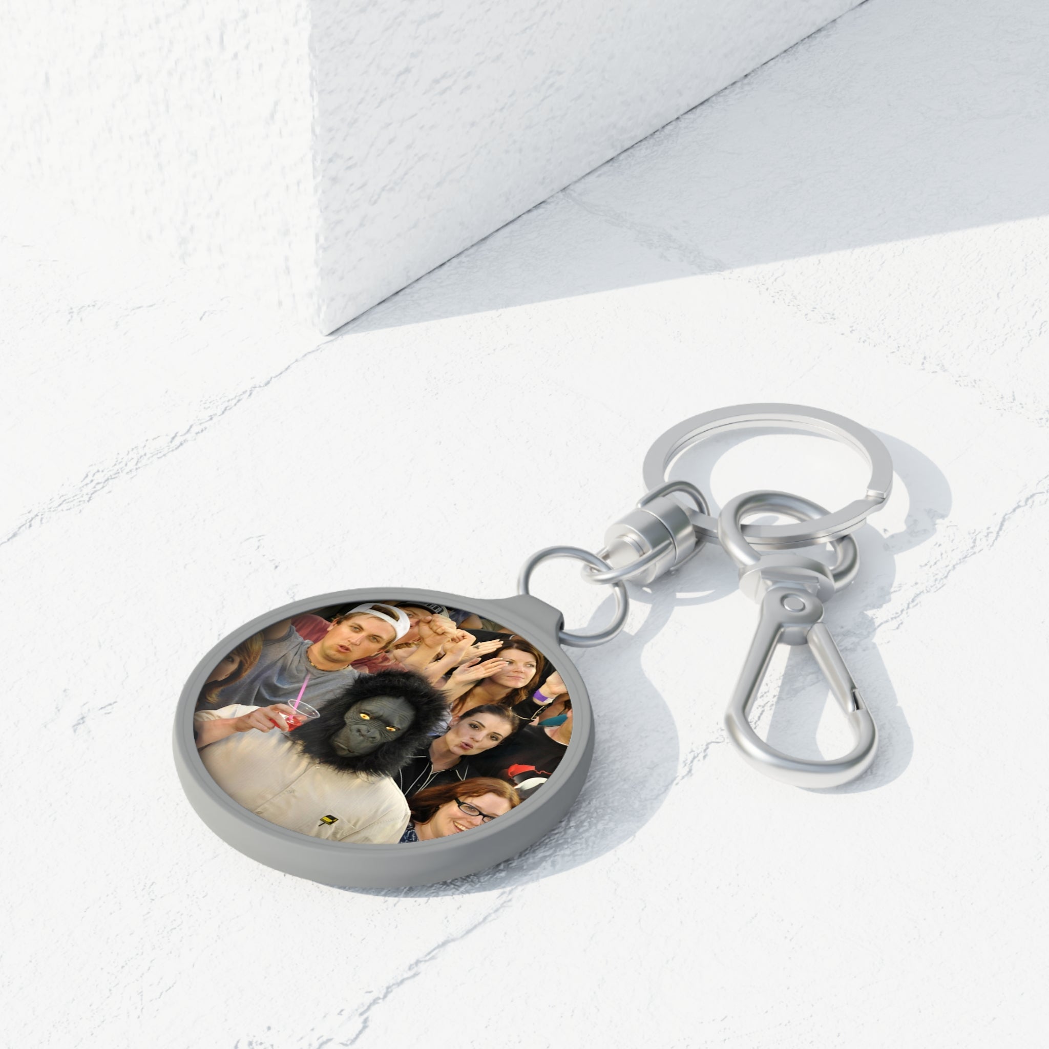 Personalized Photo Keyring Tag