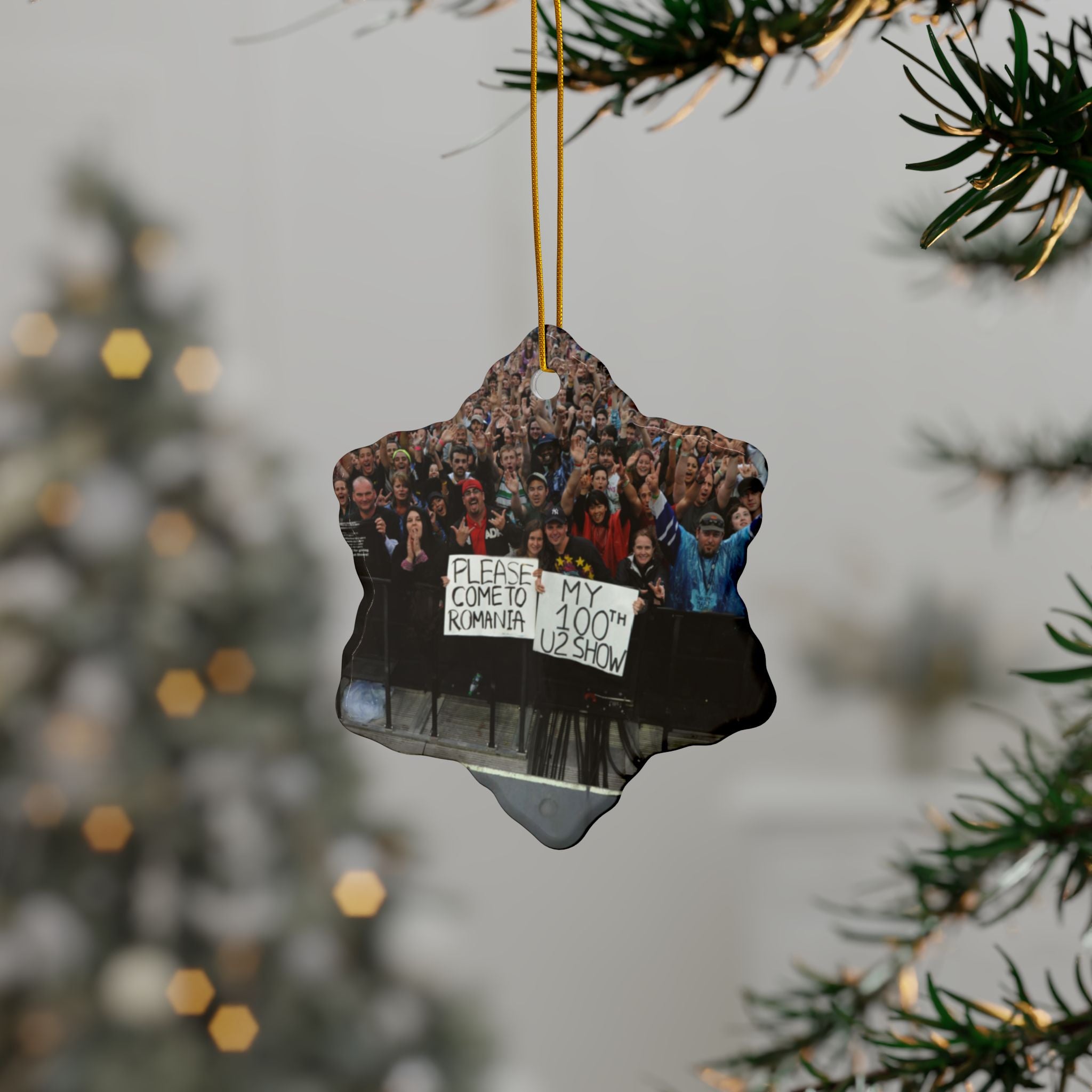Ceramic Ornaments - 2-Sided Print - 3x3in