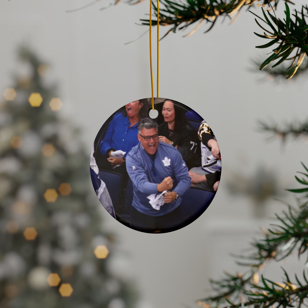 2-Side Print Ceramic Ornaments
