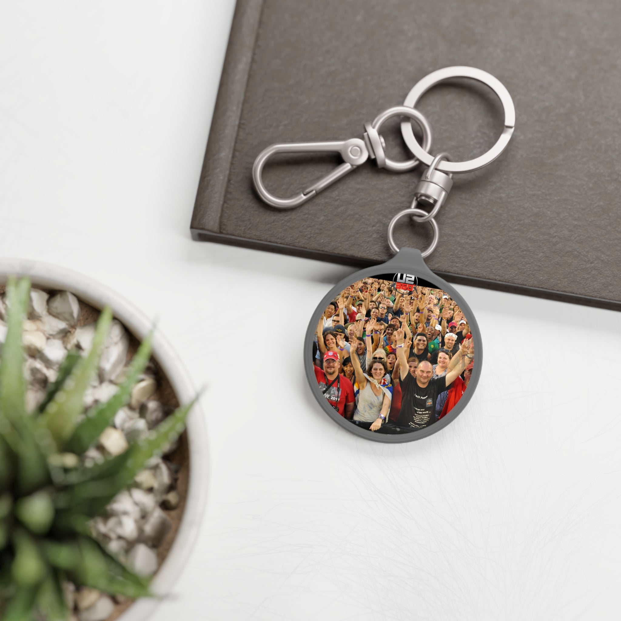Custom Photo Keyring Tag