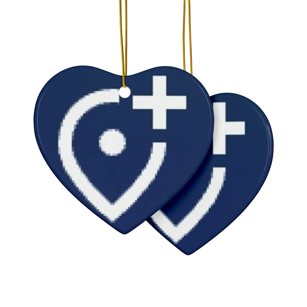 2-Side Print Ceramic Ornaments