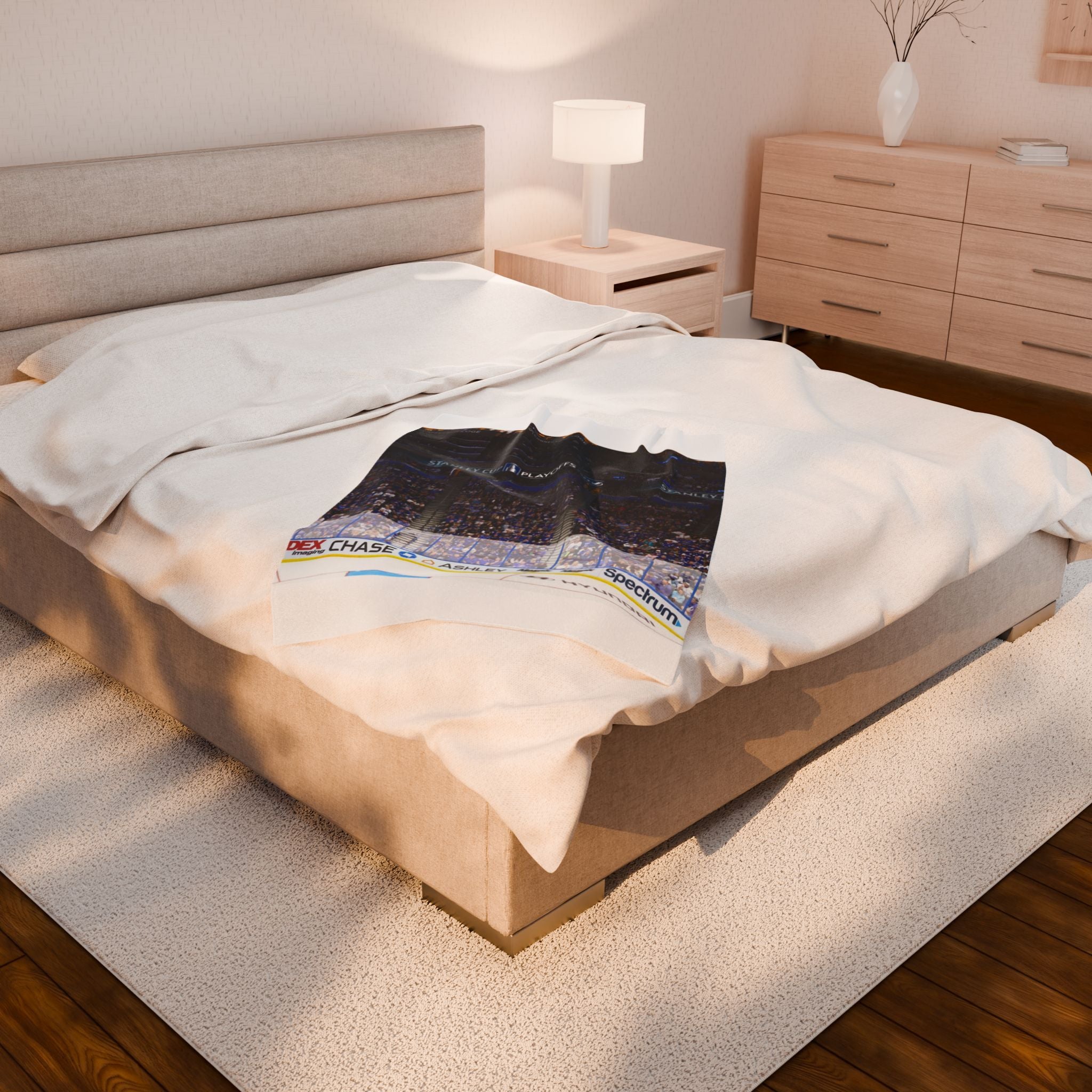 Custom Photo Velveteen Plush Blanket