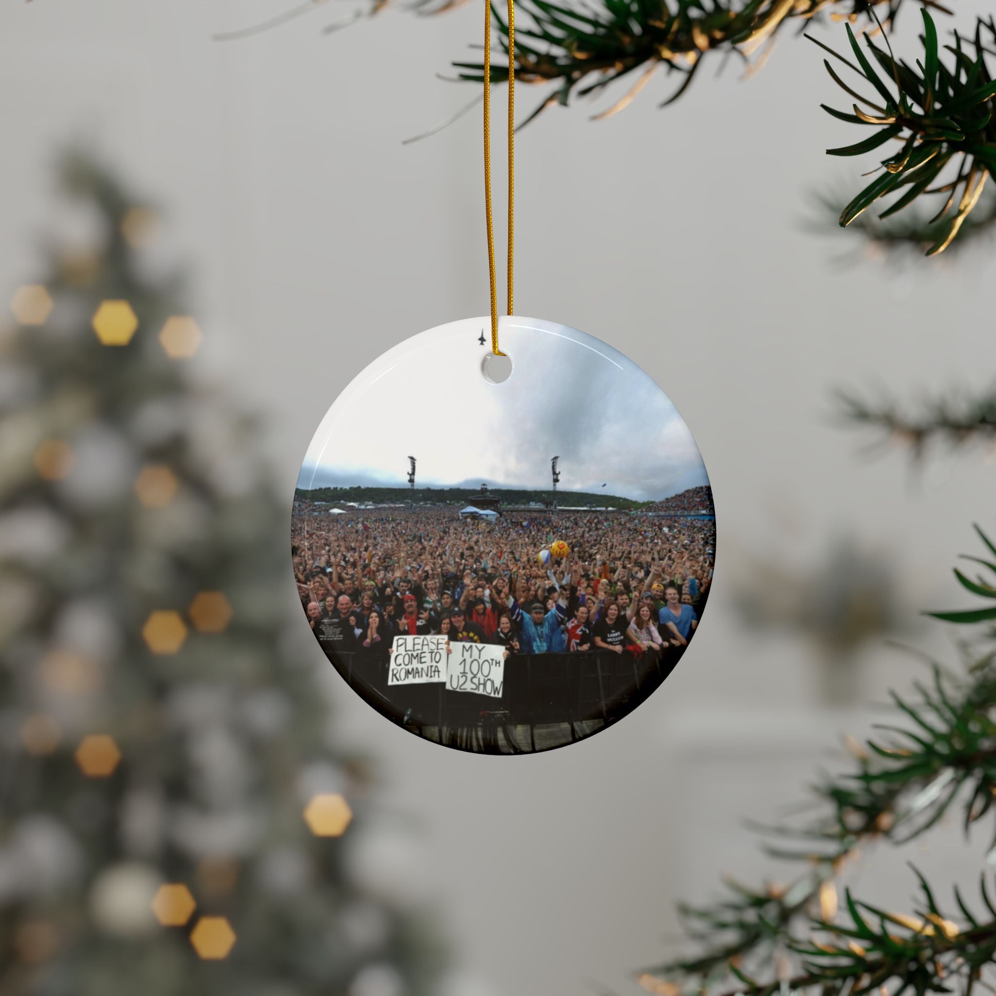 Ceramic Ornaments - 2-Sided Print - 3x3in