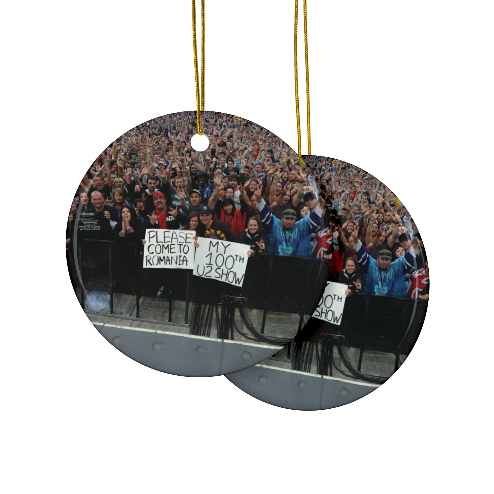 Ceramic Ornaments - 2-Sided Print - 3x3in