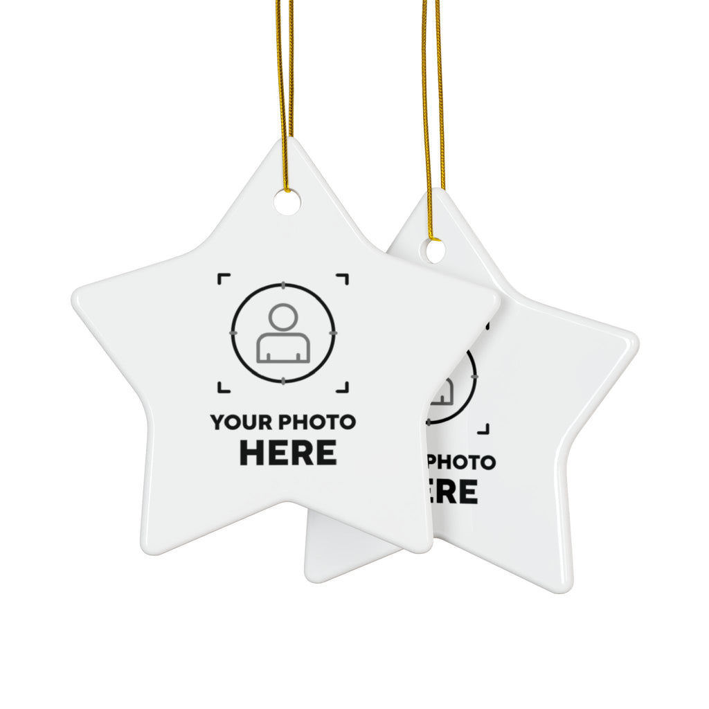 Ceramic Ornaments - 2-Sided Print - 3x3in