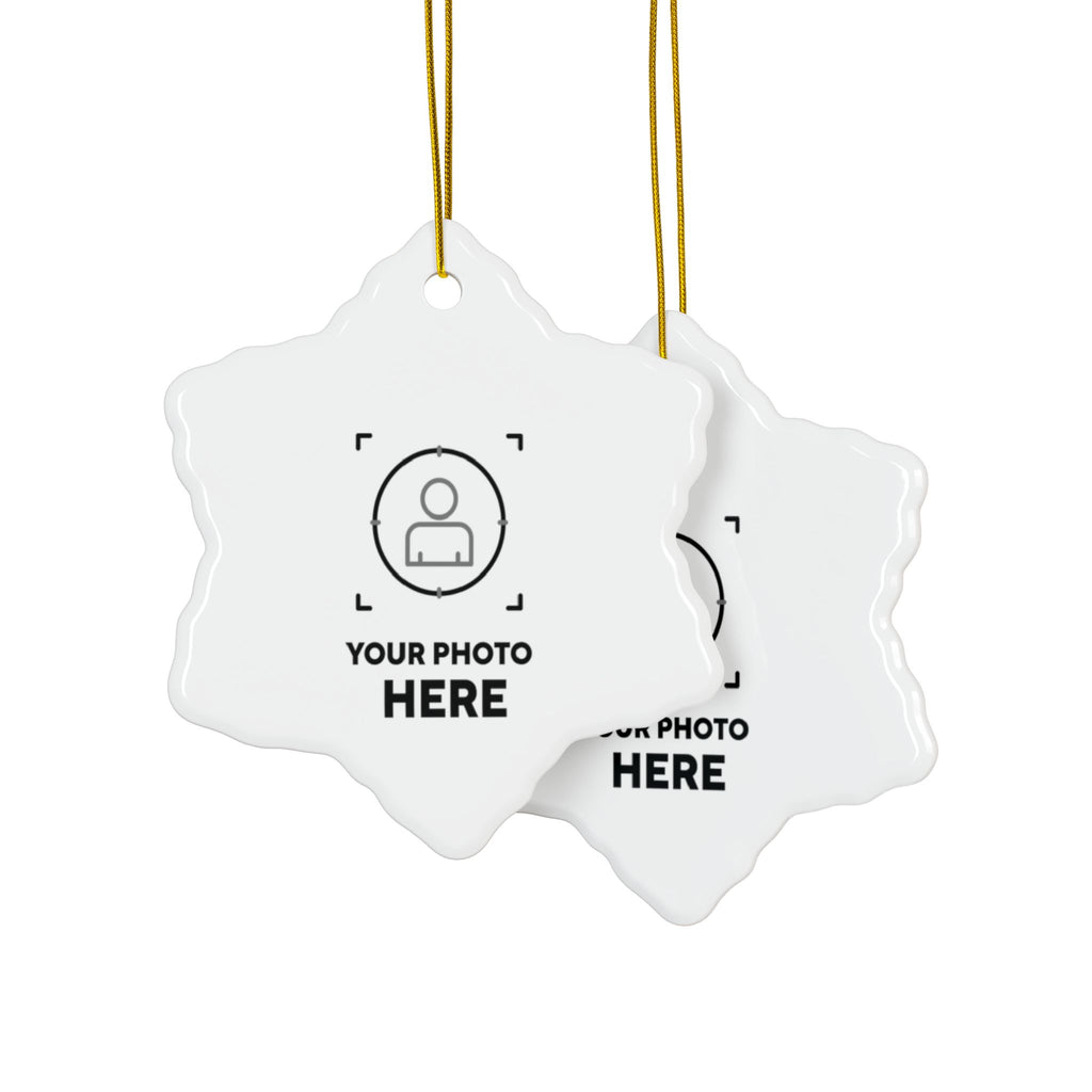 Ceramic Ornaments - 2-Sided Print - 3x3in