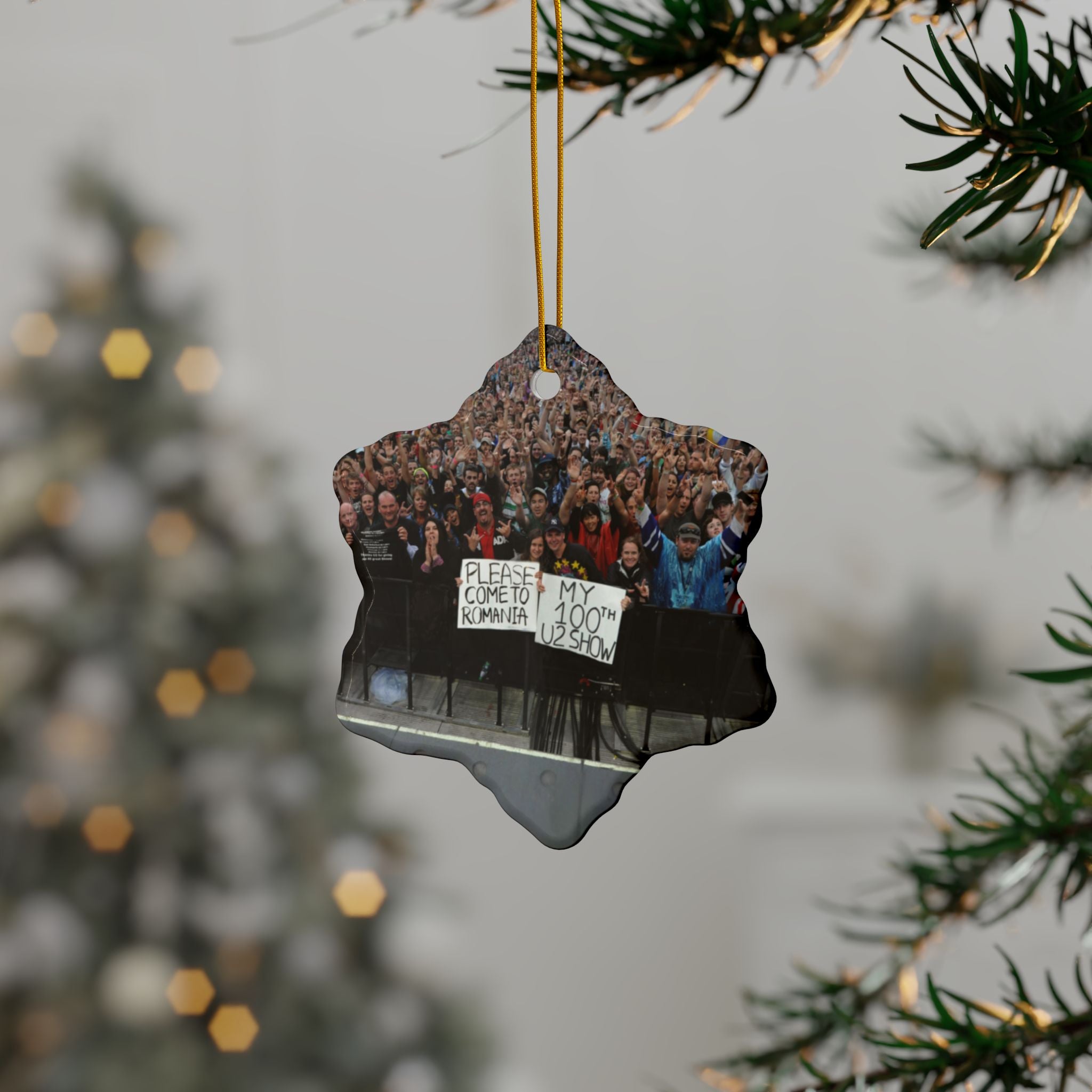 Ceramic Ornaments - 2-Sided Print - 3x3in