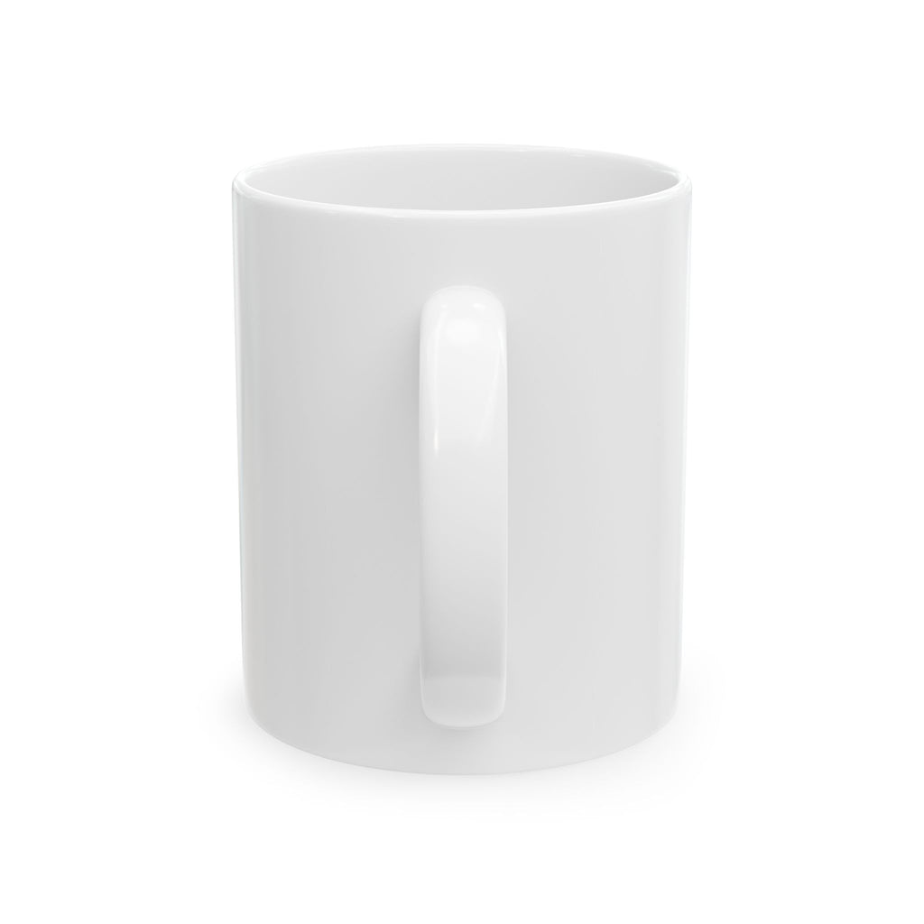Celebratory Ceramic Mug, Customizable Coffee Cup, Perfect Gift for Events, Motivational Drinkware, Inspirational Mug