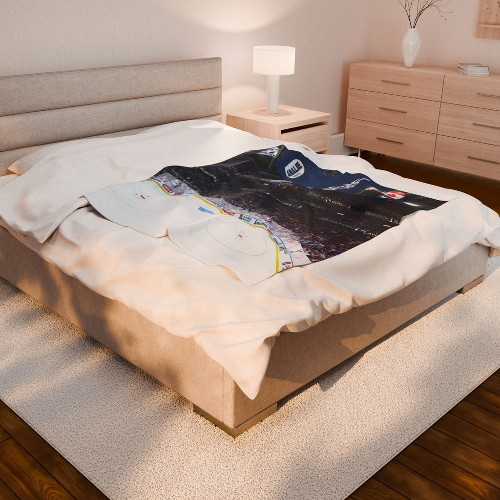 Custom Photo Velveteen Plush Blanket