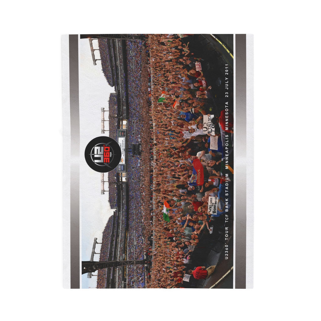 U2 360° Tour Velveteen Plush Blanket
