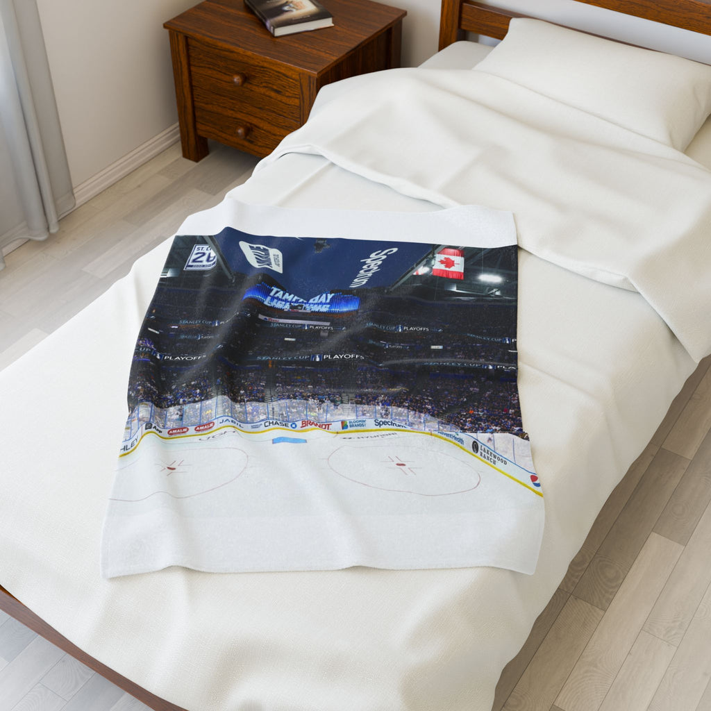 Custom Photo Velveteen Plush Blanket