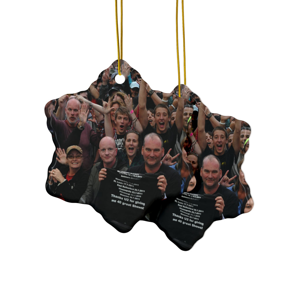 Ceramic Ornaments - 2-Sided Print - 3x3in