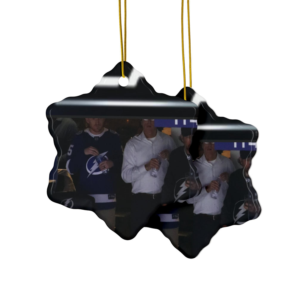 Ceramic Ornaments - 2-Sided Print - 3x3in