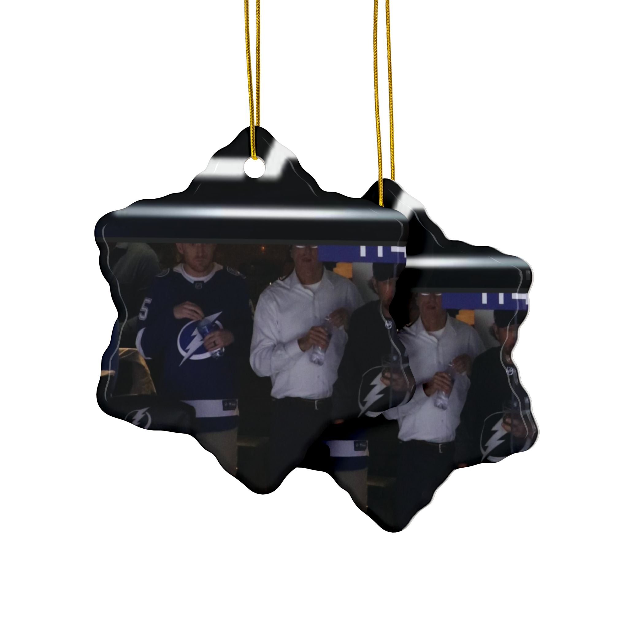 Ceramic Ornaments - 2-Sided Print - 3x3in