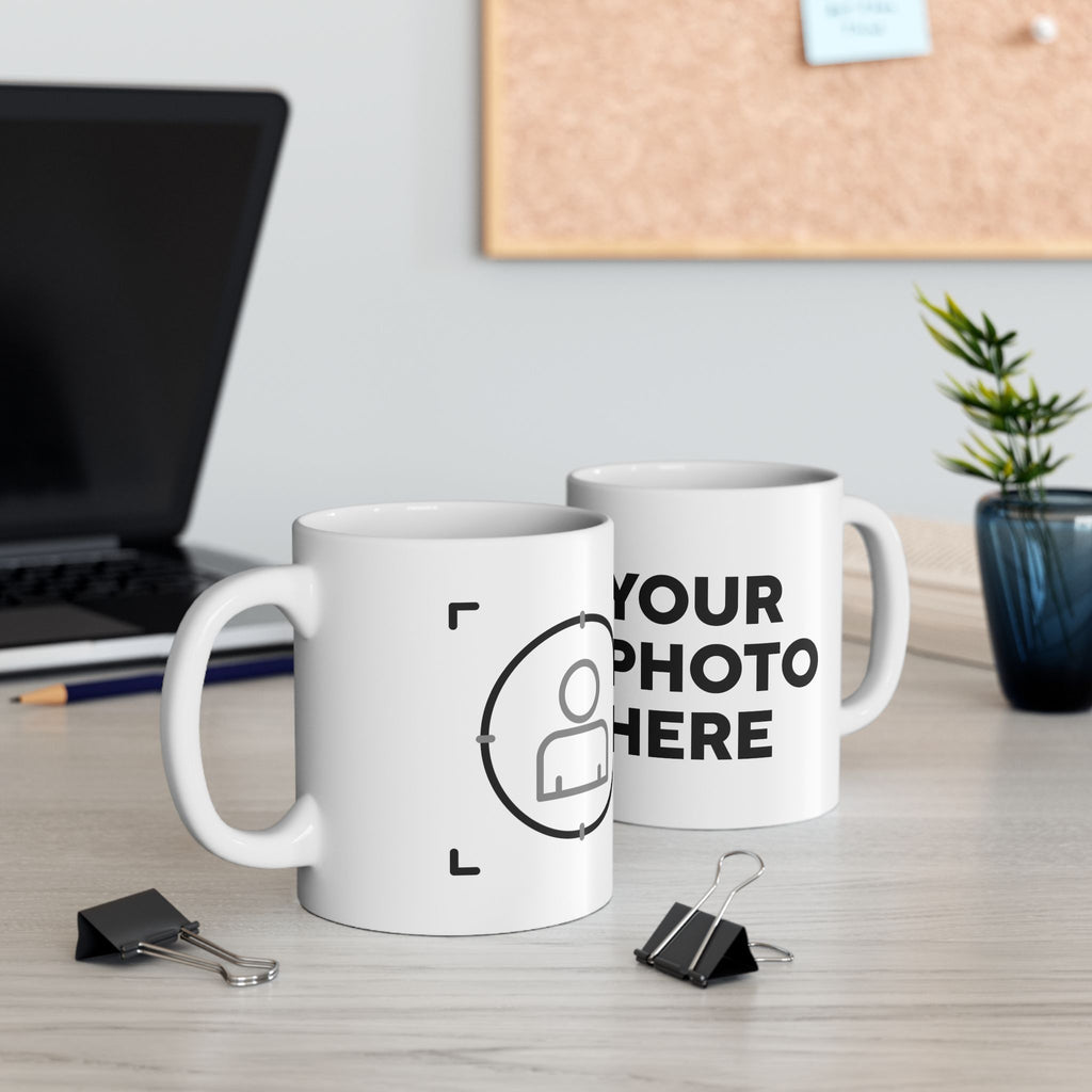 Personalized Camera Lens Ceramic Mug - 11oz & 15oz
