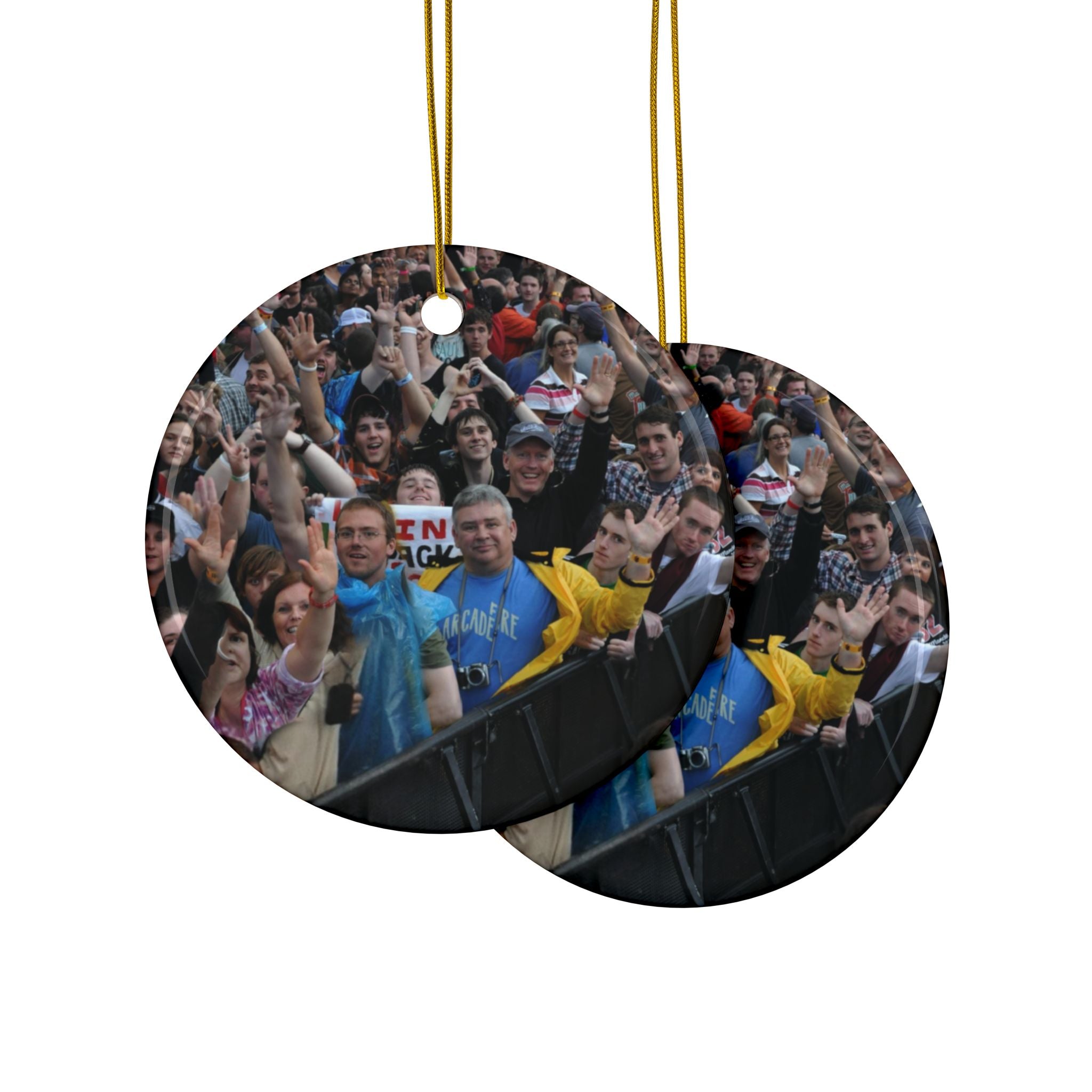 Ceramic Ornaments - 2-Sided Print - 3x3in