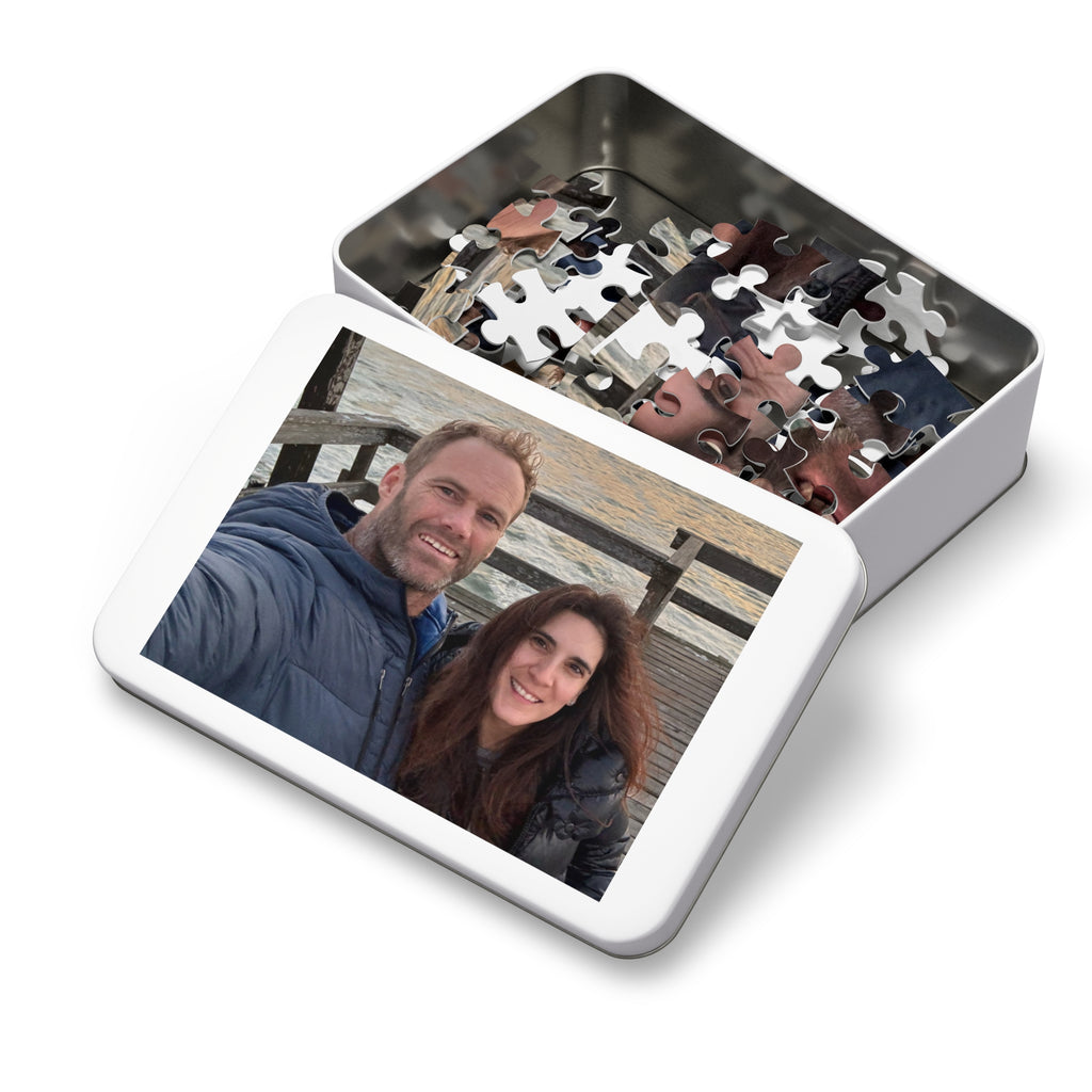 Jigsaw Puzzle with Tin