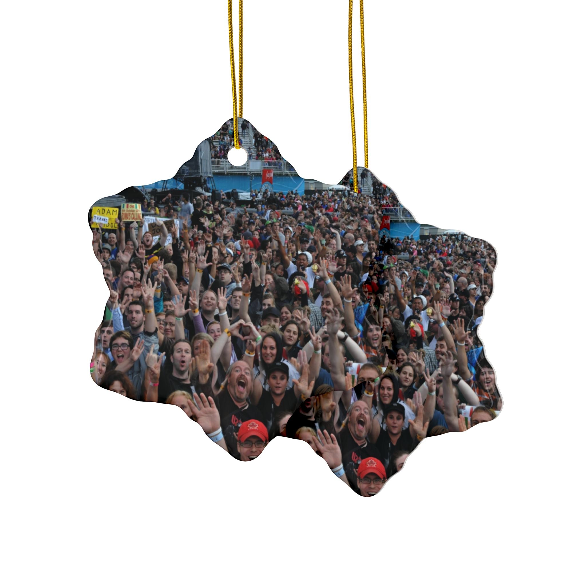 Ceramic Ornaments - 2-Sided Print - 3x3in