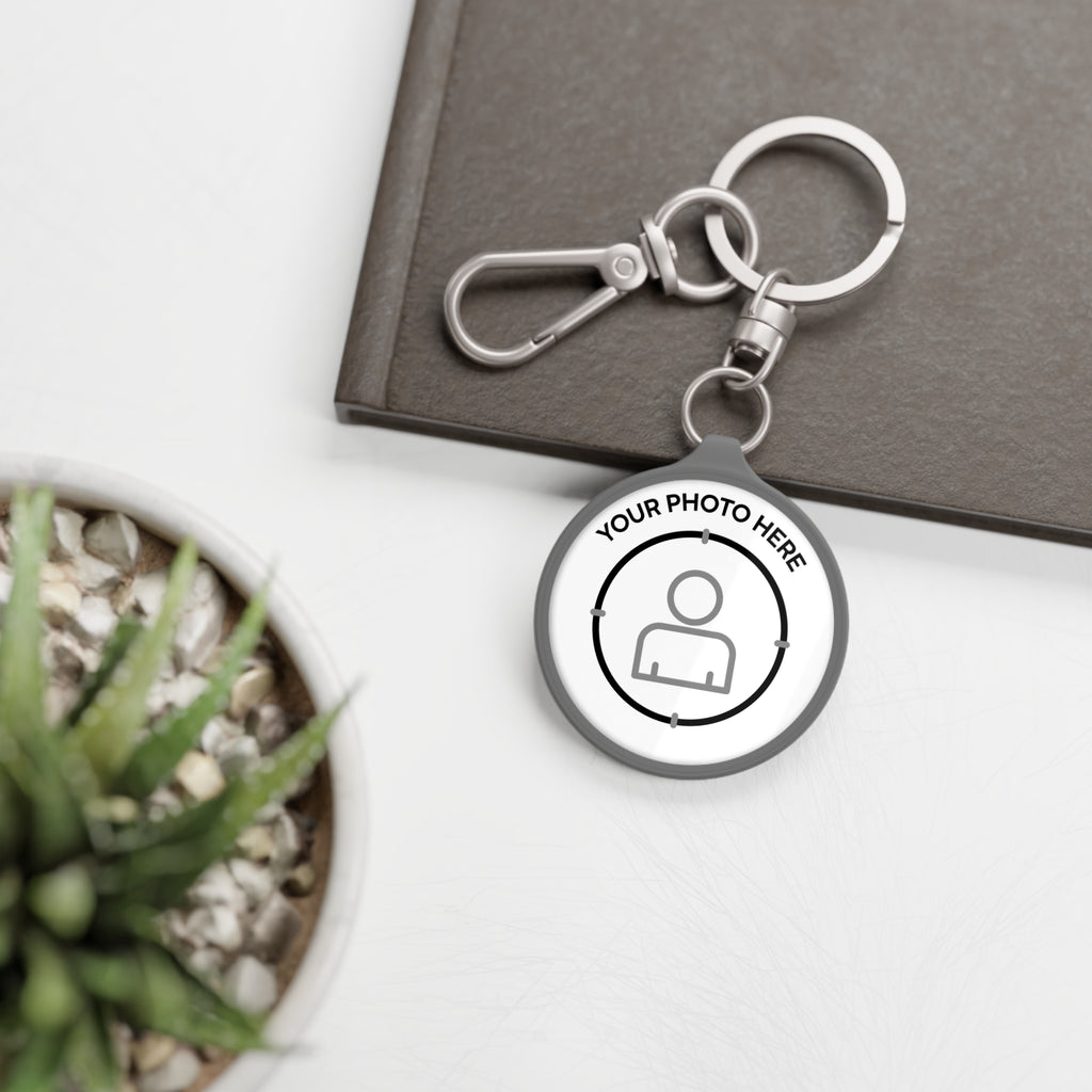 Personalized Photo Keyring Tag | Customizable Keychain for Unique Memories