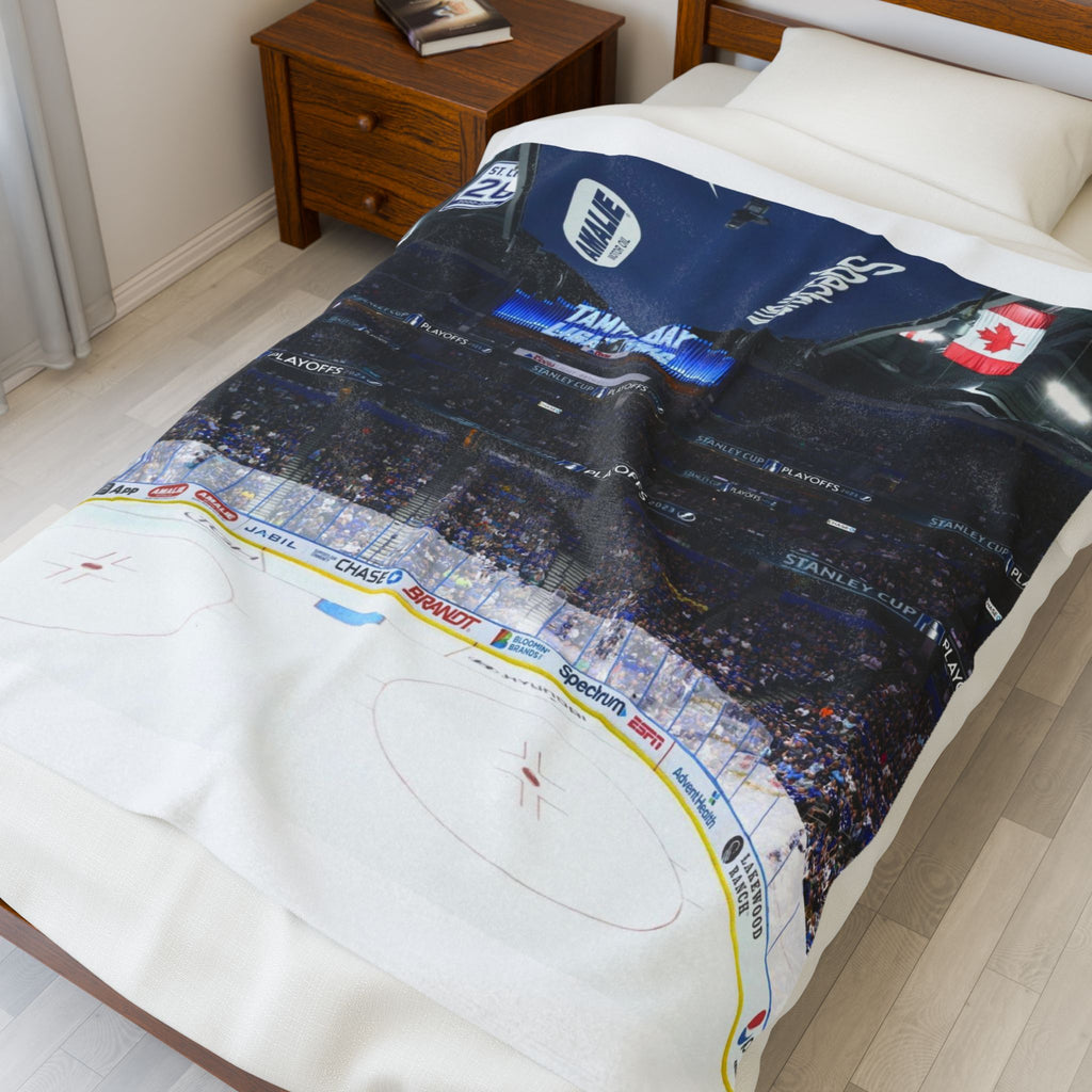 Custom Photo Velveteen Plush Blanket