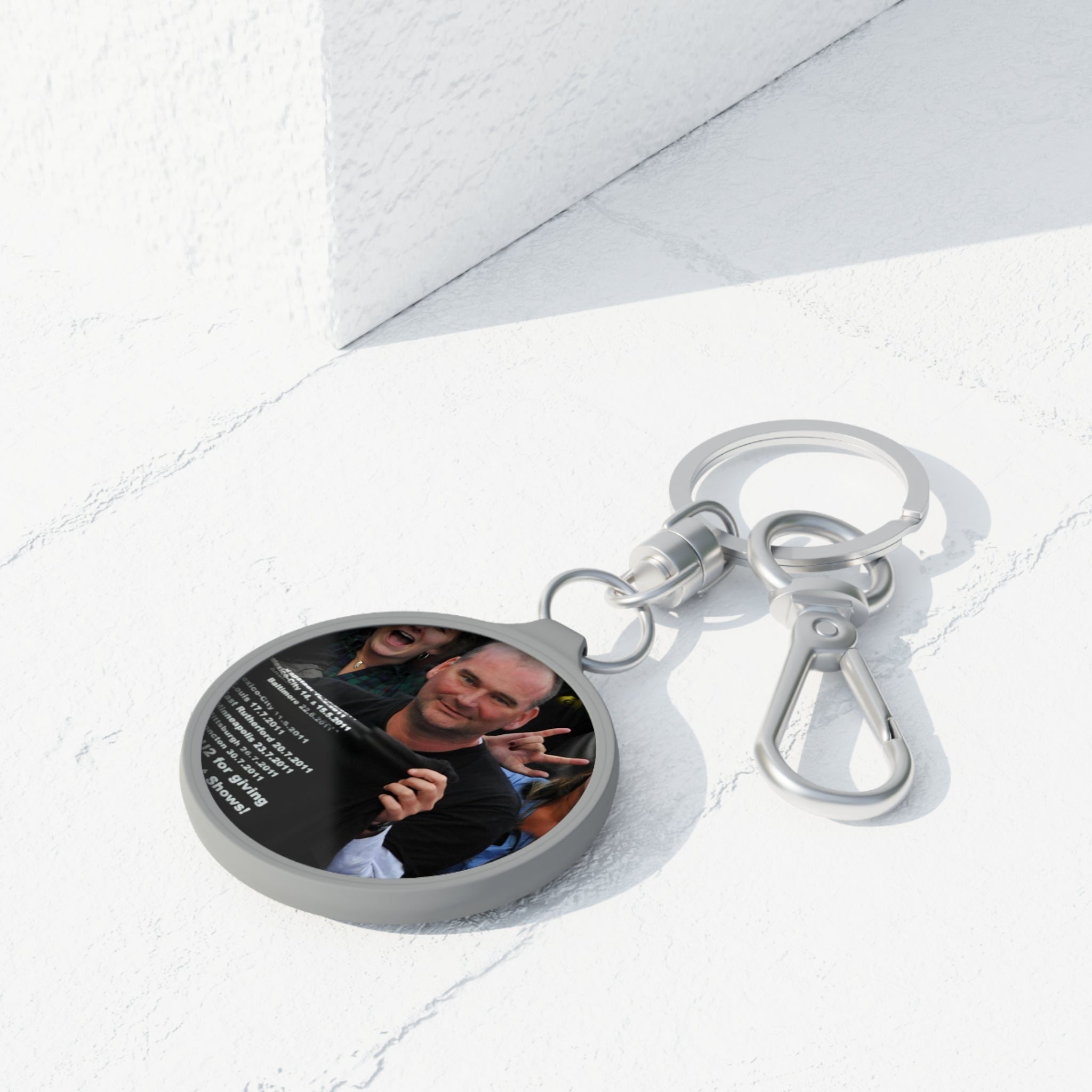 Personalized Photo Keyring Tag | Customizable Keychain for Unique Memories