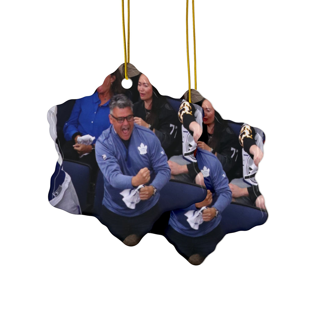 2-Side Print Ceramic Ornaments