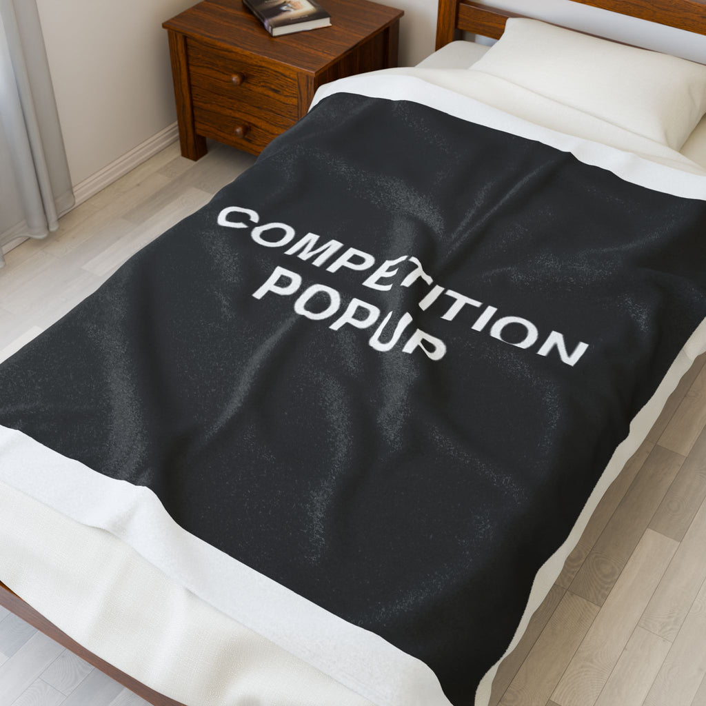 Custom Velveteen Plush Blanket - Personalized Cozy Throw for Comfort and Style