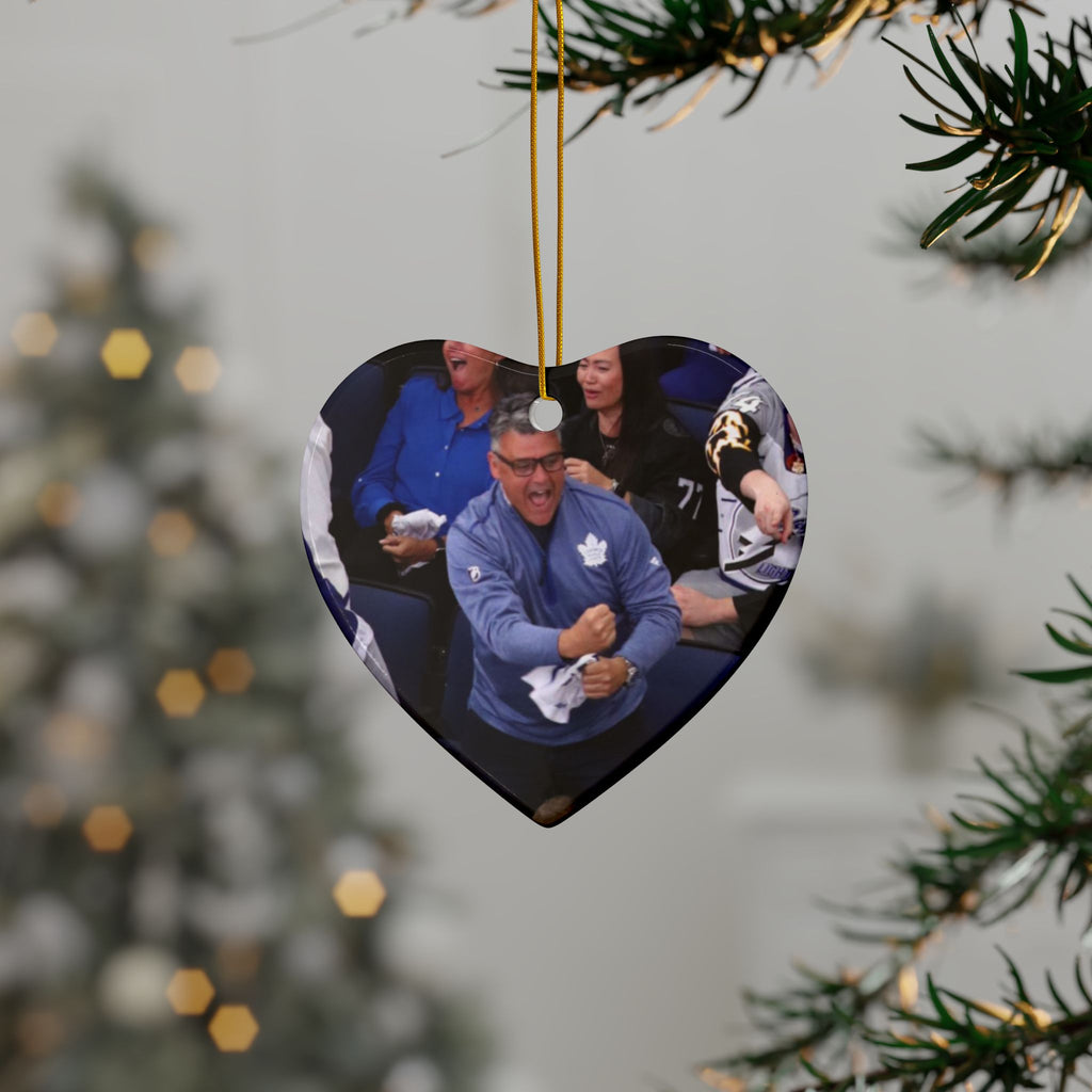 2-Side Print Ceramic Ornaments