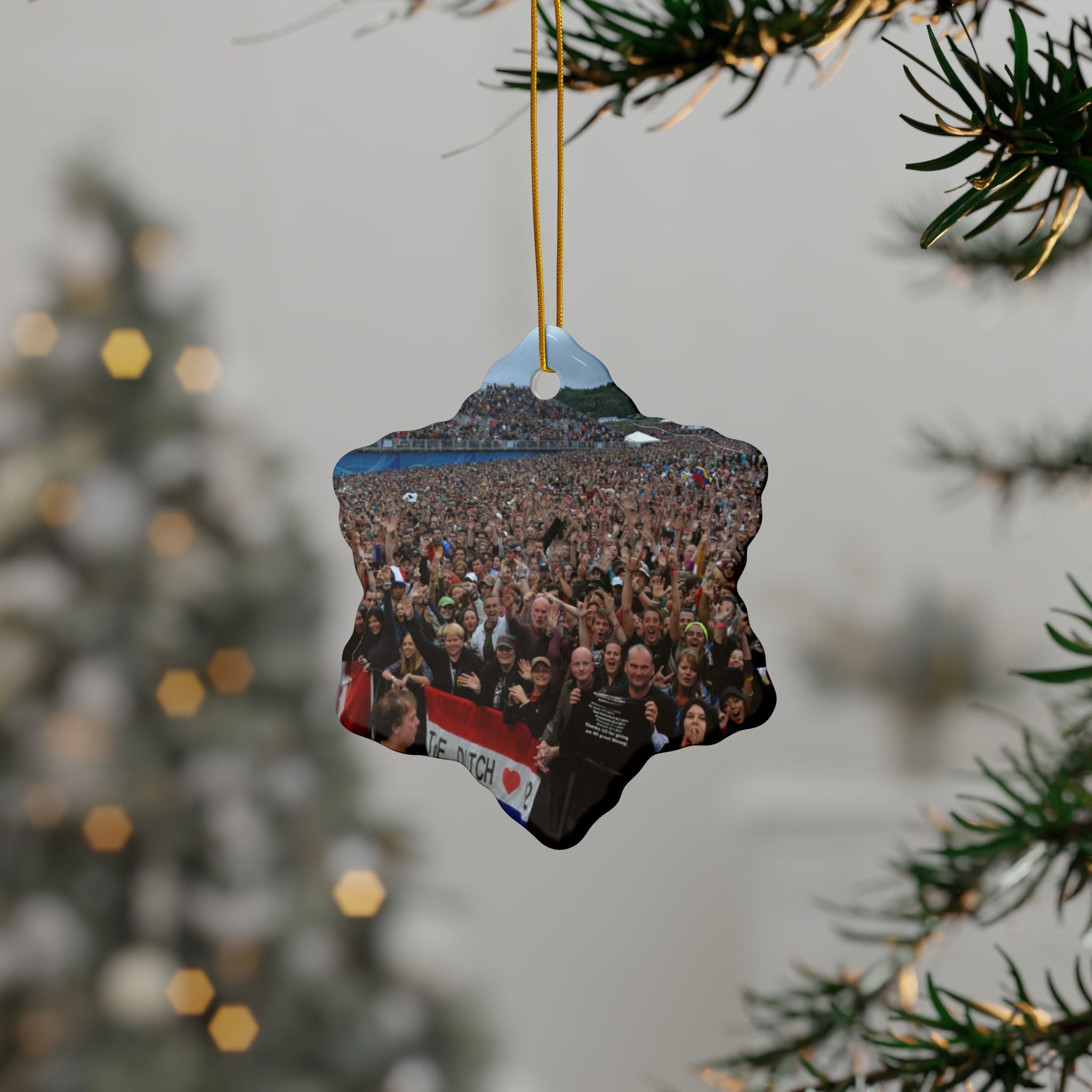 Ceramic Ornaments - 2-Sided Print - 3x3in
