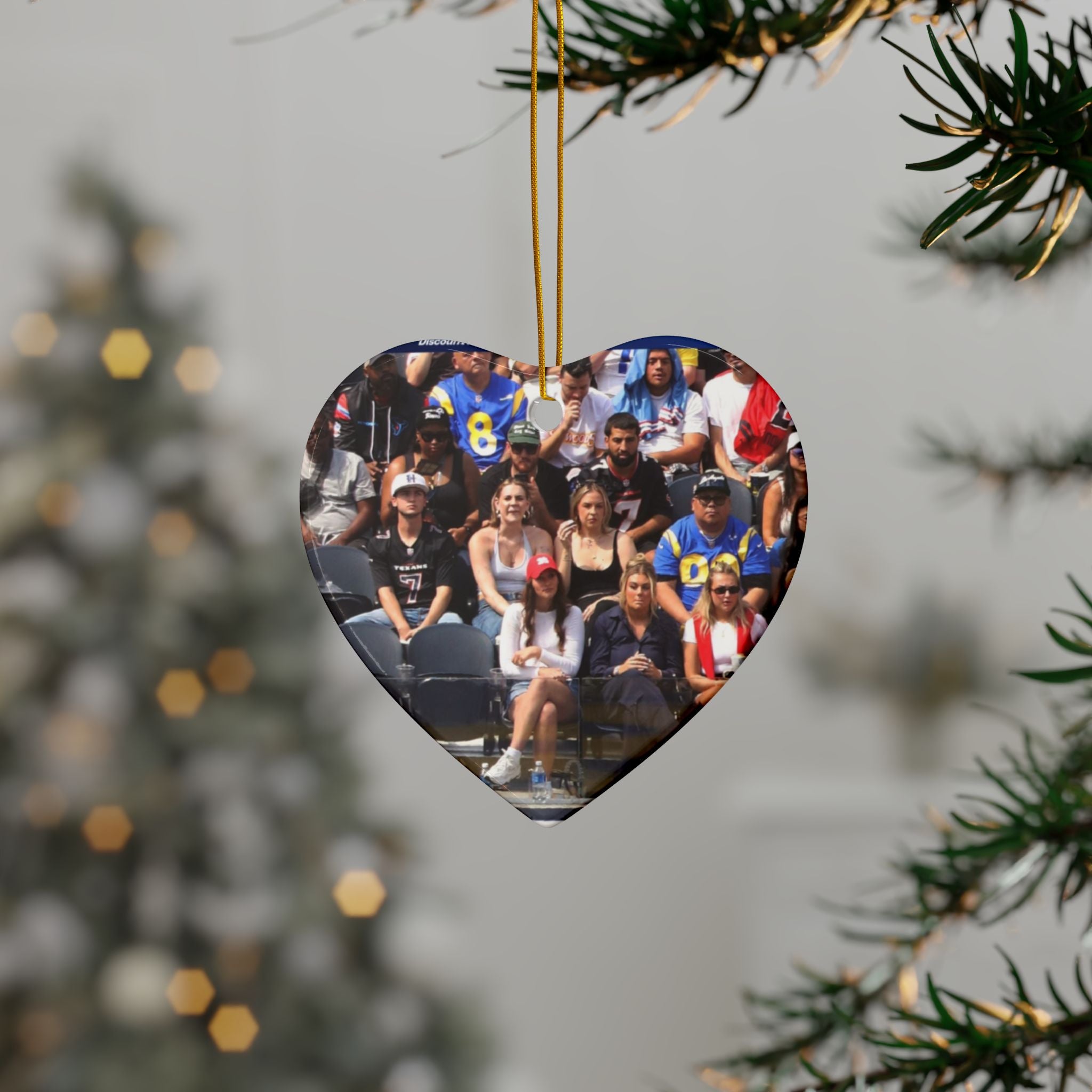 2-Side Print Ceramic Ornaments