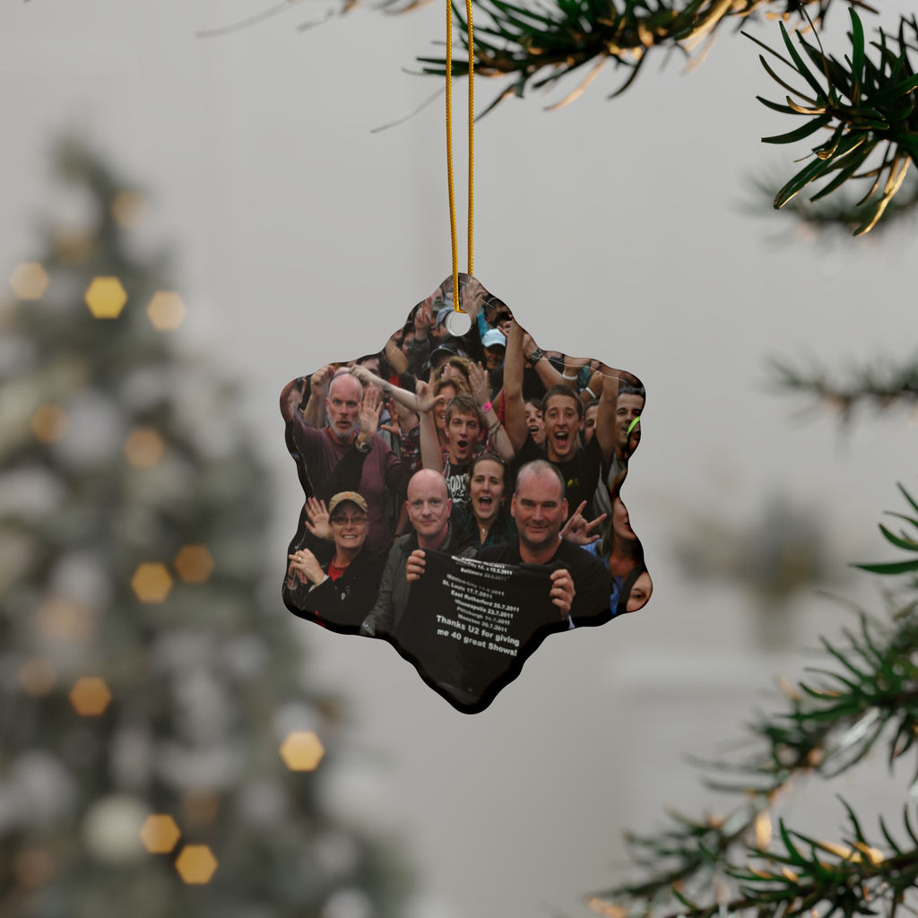 Ceramic Ornaments - 2-Sided Print - 3x3in