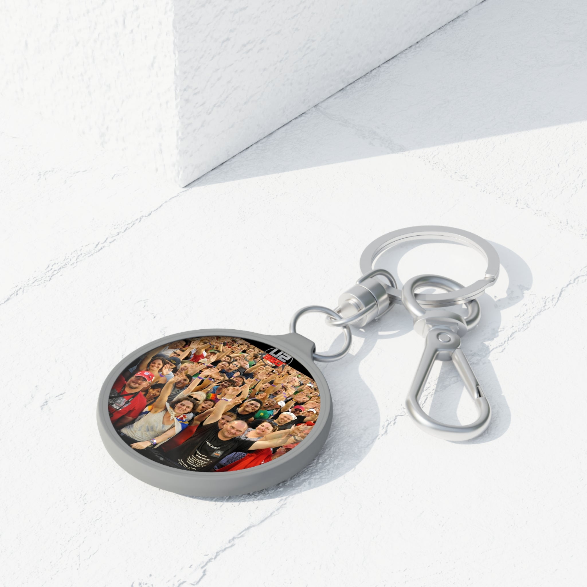 Custom Photo Keyring Tag