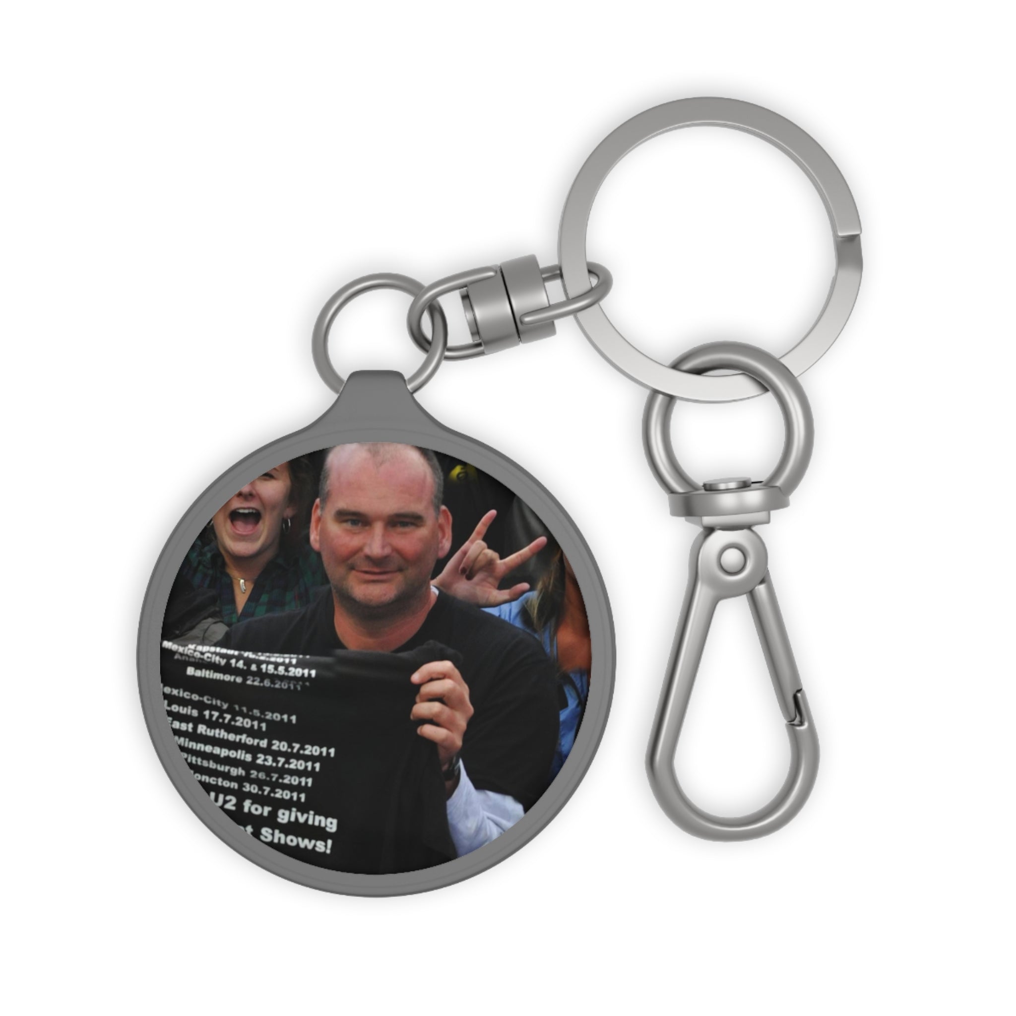 Personalized Photo Keyring Tag | Customizable Keychain for Unique Memories
