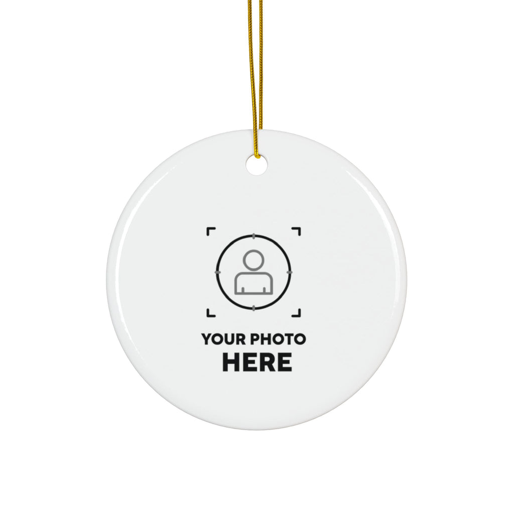 Ceramic Ornaments - 2-Sided Print - 3x3in