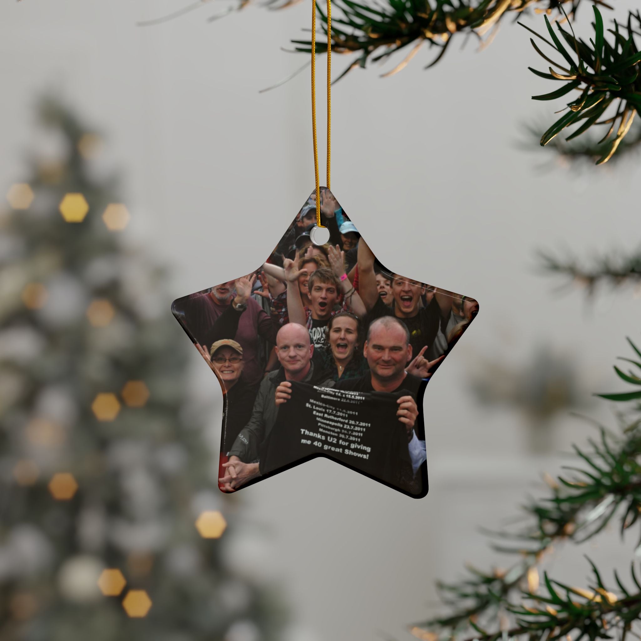 Ceramic Ornaments - 2-Sided Print - 3x3in