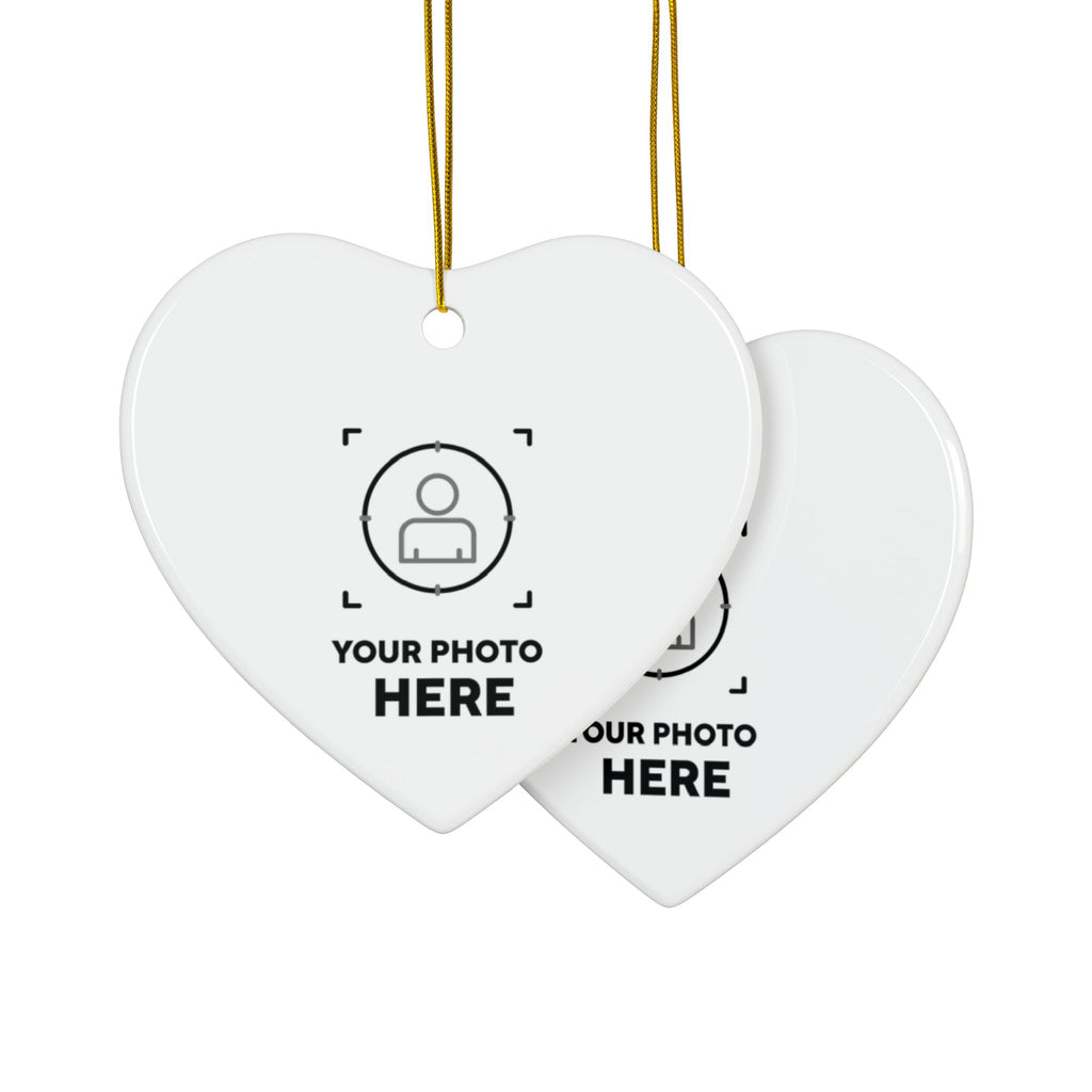 Ceramic Ornaments - 2-Sided Print - 3x3in
