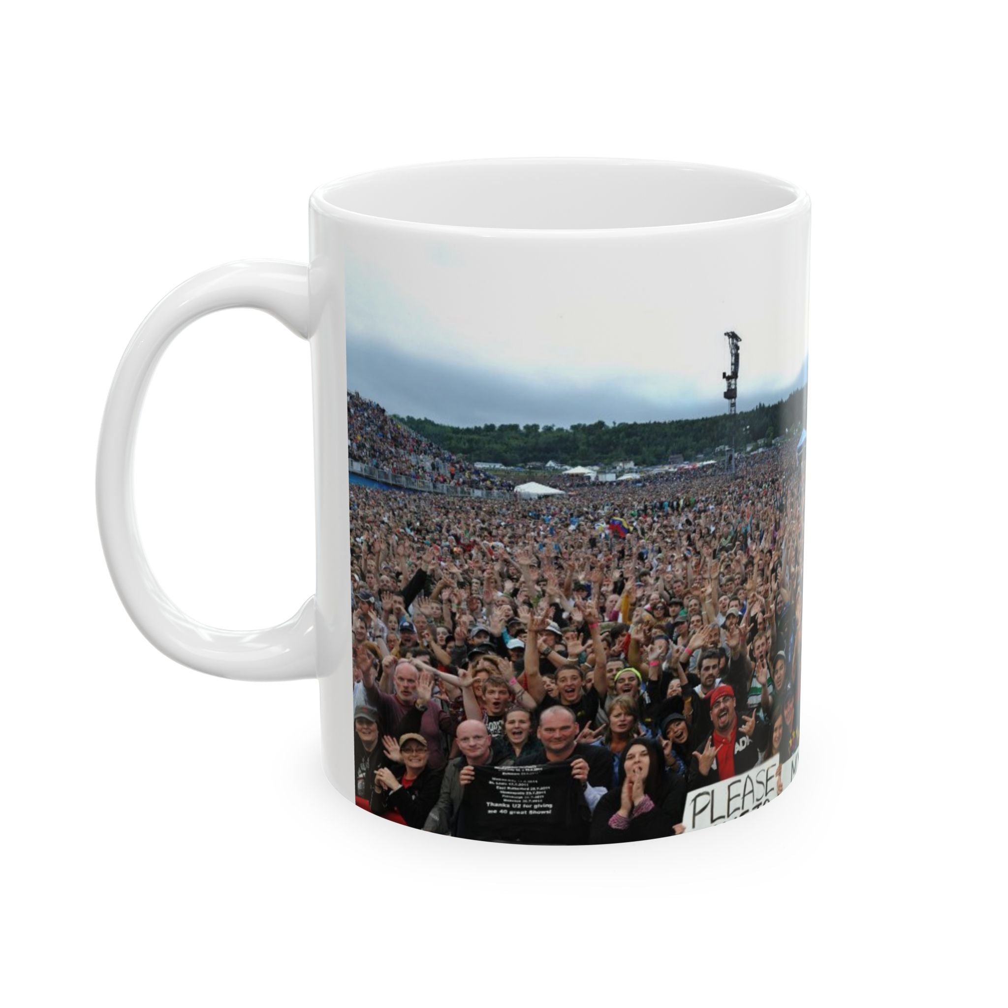 Personalized Camera Lens Ceramic Mug - 11oz & 15oz