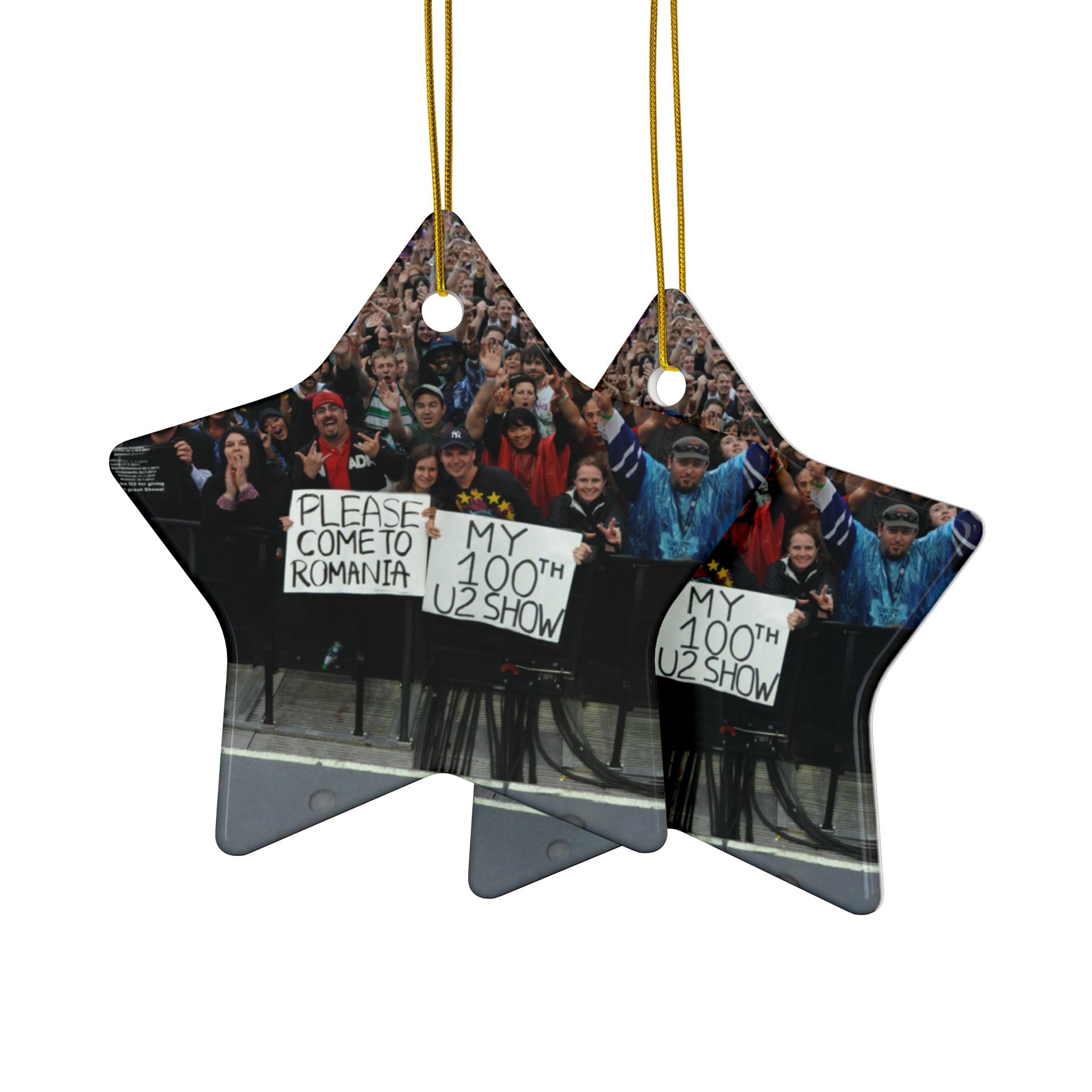 Ceramic Ornaments - 2-Sided Print - 3x3in