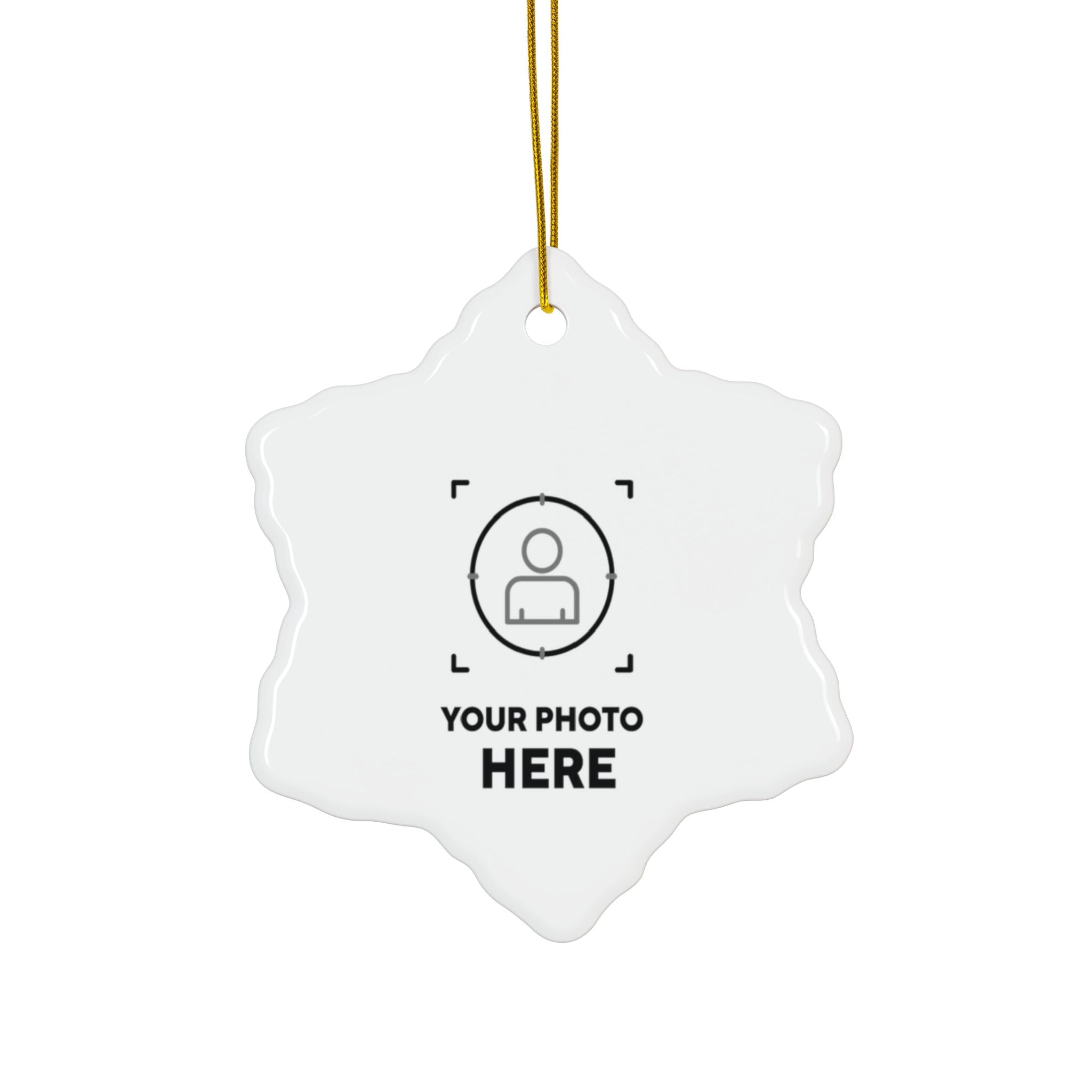 Ceramic Ornaments - 2-Sided Print - 3x3in