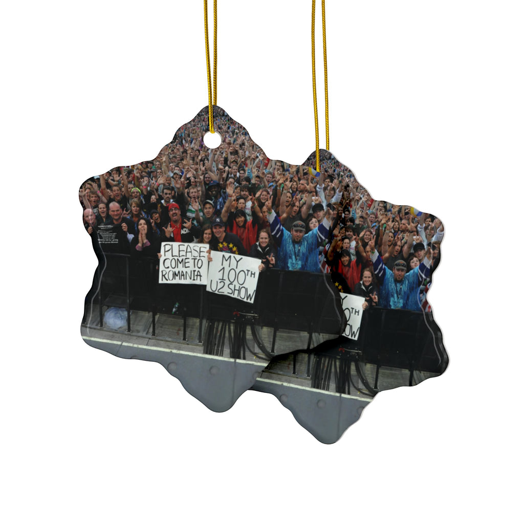 Ceramic Ornaments - 2-Sided Print - 3x3in