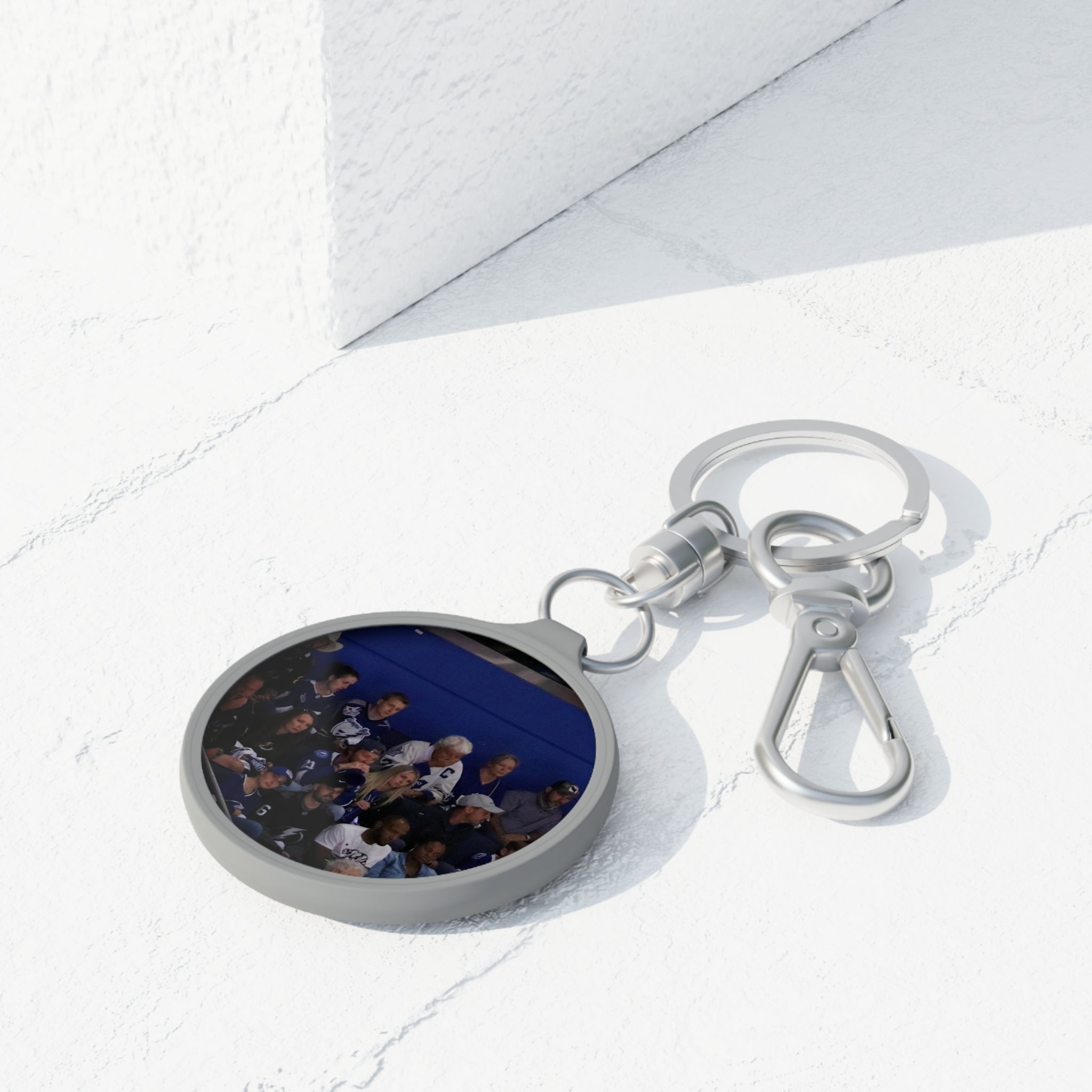 Personalized Photo Keyring Tag