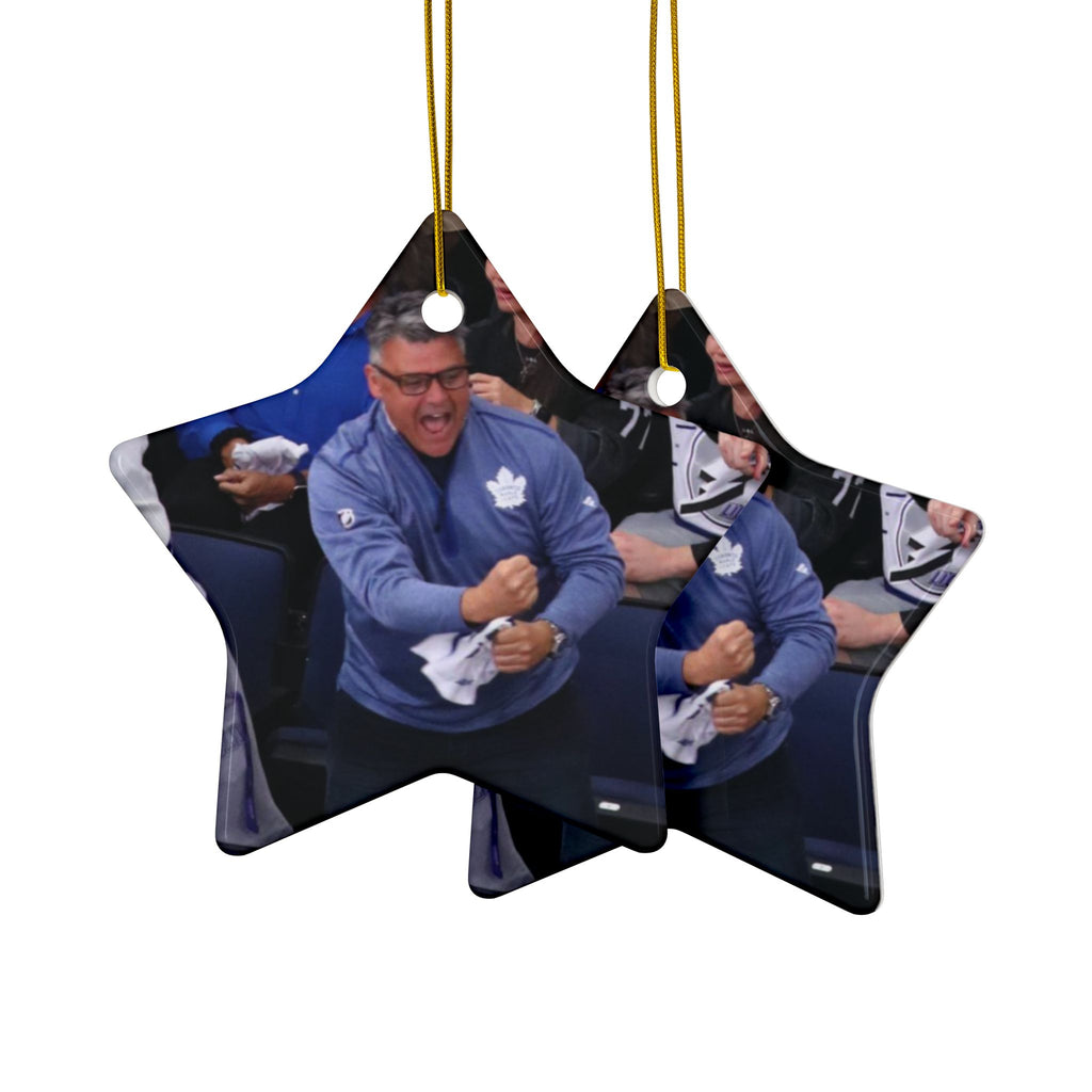 2-Side Print Ceramic Ornaments