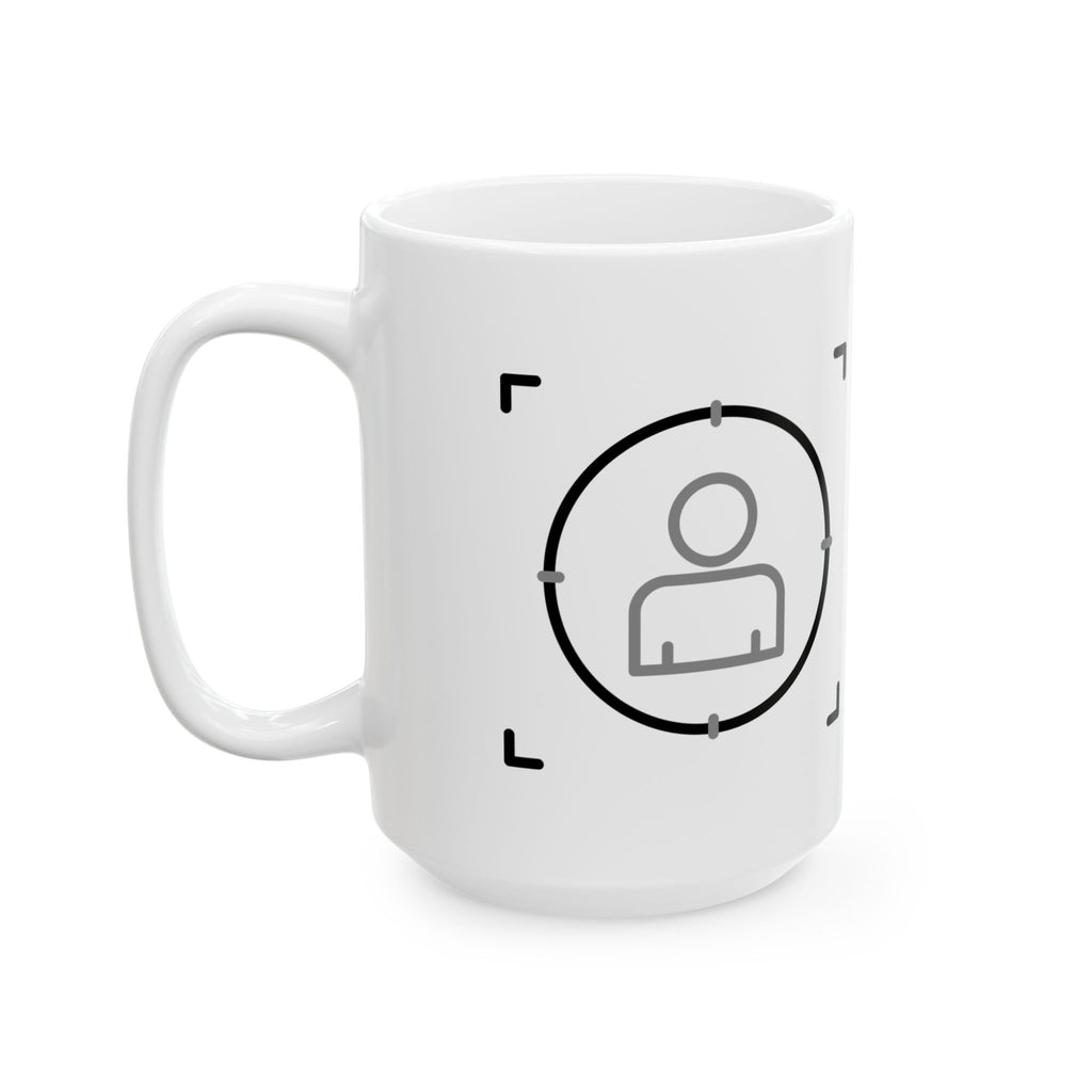 Personalized Camera Lens Ceramic Mug - 11oz & 15oz